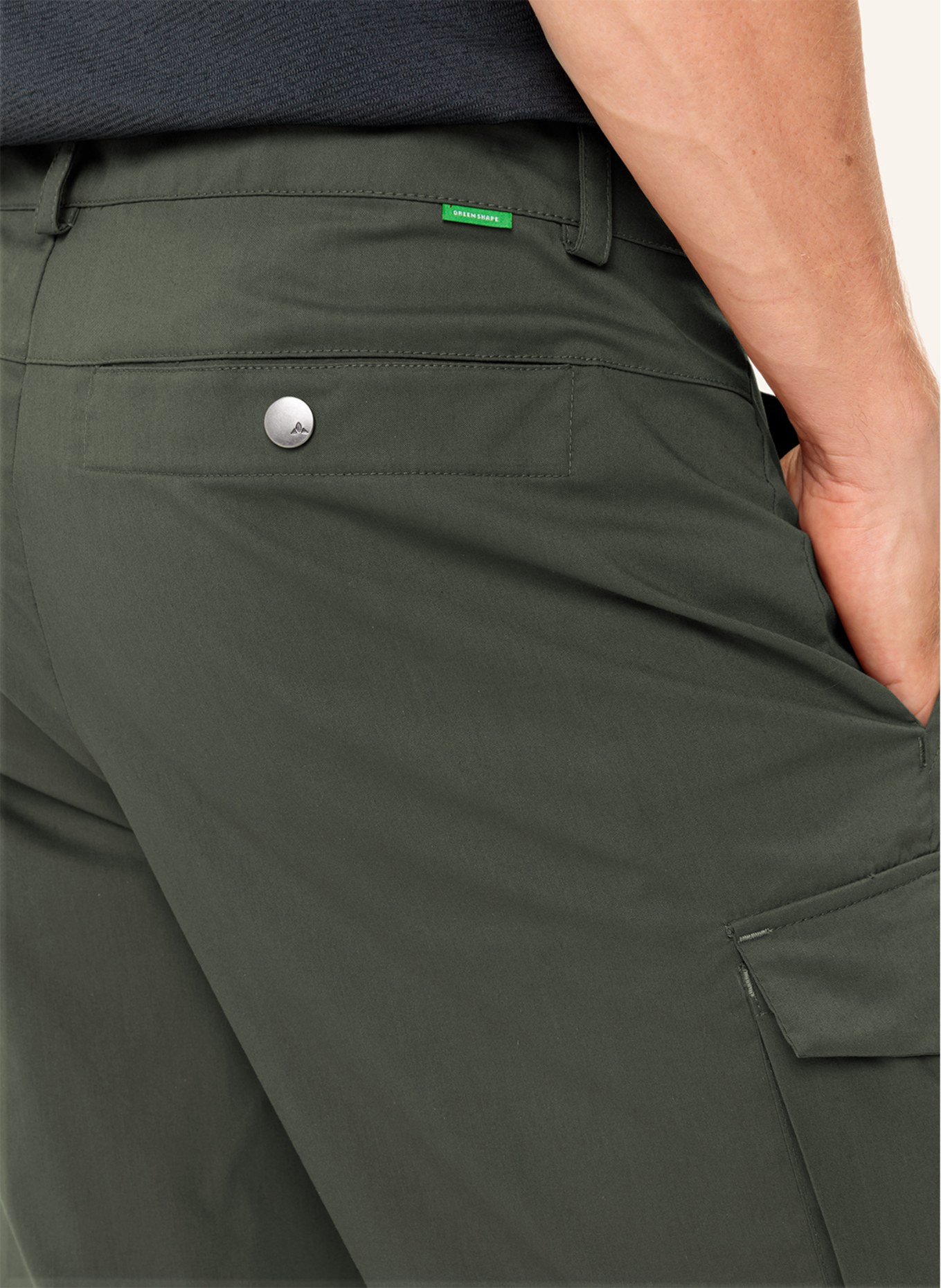 VAUDE Outdoor-Hose M NEYLAND CARGO STS: KHAKI