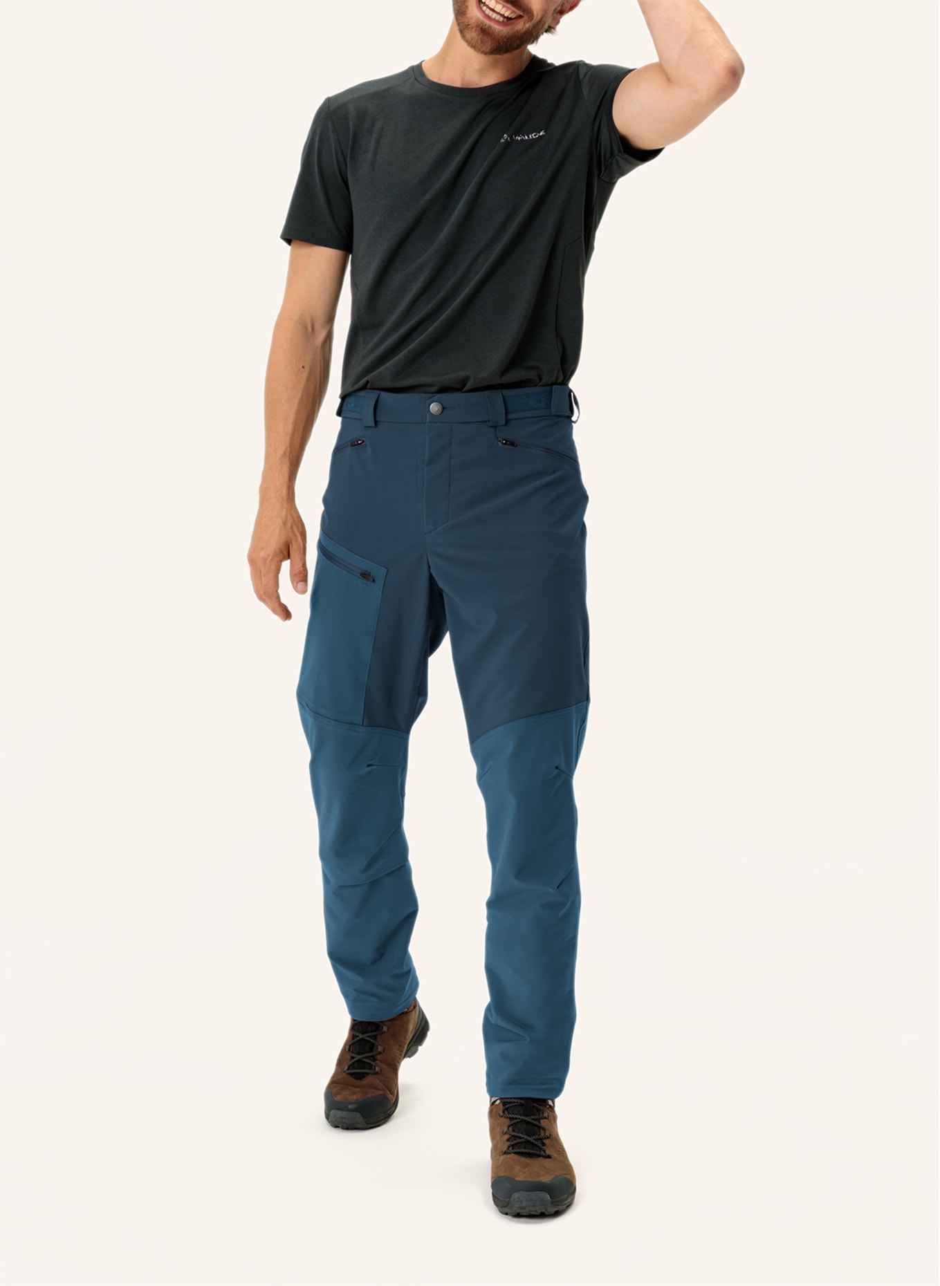 VAUDE Trekkinghose ELOPE: BLAU