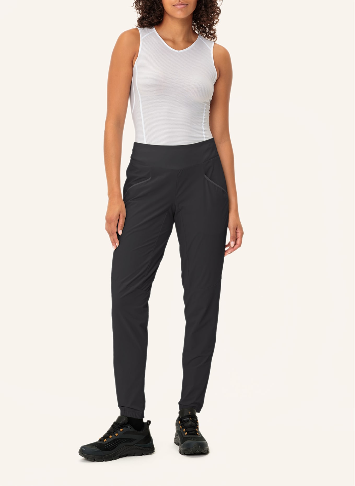 VAUDE Outdoor-Hose W  SCOPI LW P: SCHWARZ