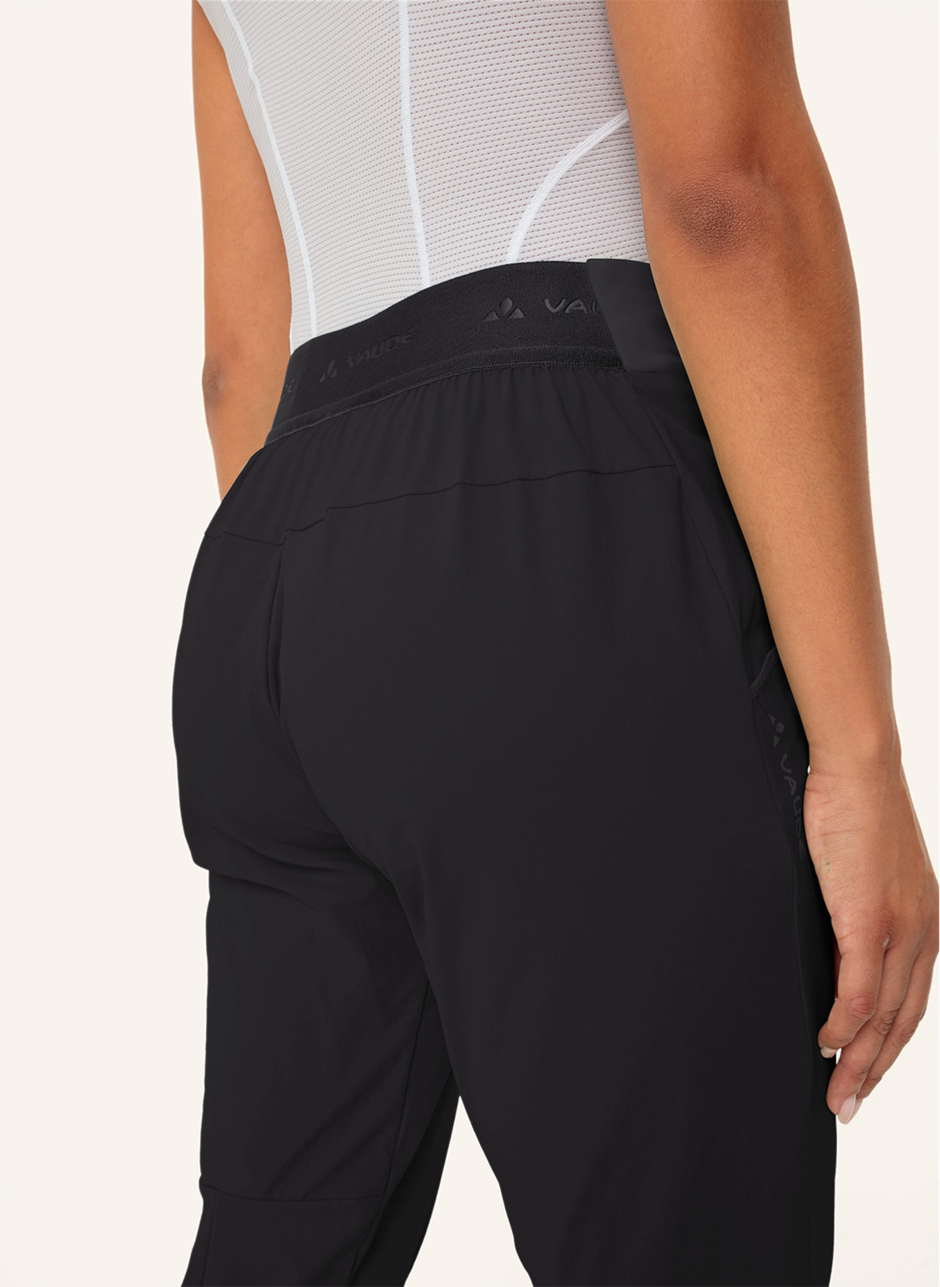 VAUDE Outdoor-Hose W  SCOPI LW P: SCHWARZ