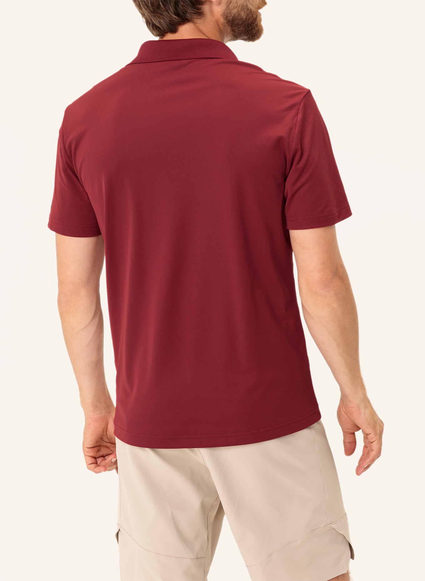 VAUDE Funktions-Poloshirt ESSENTIAL: ROT