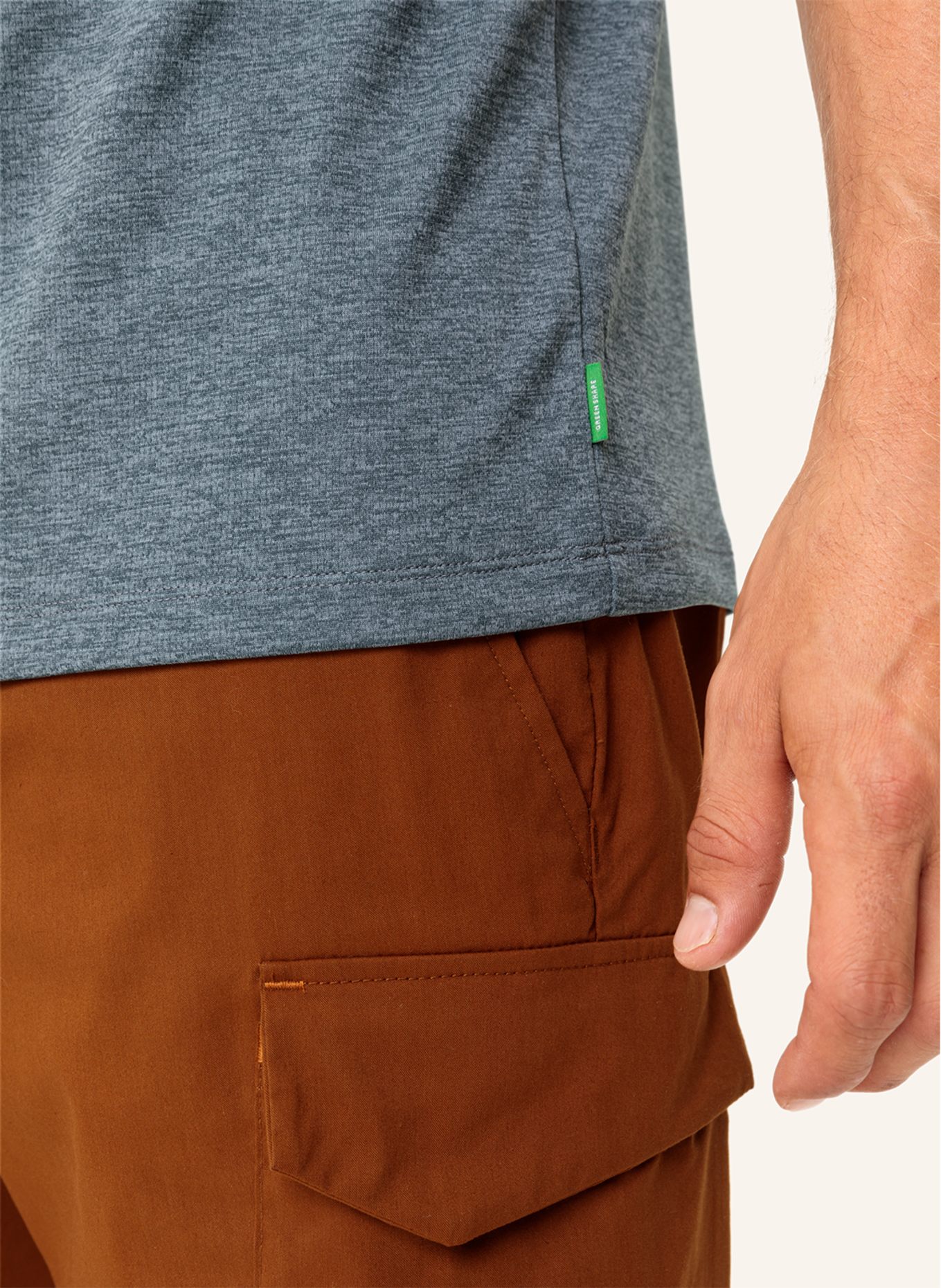 VAUDE Funktionsshirt M  ESSENTIAL T: GRAU