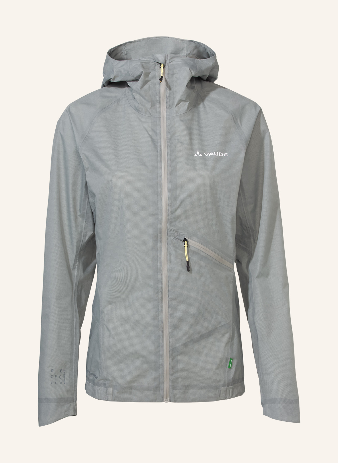 VAUDE Outdoor-Jacke W SCOPI 2,5L LW J: GRAU