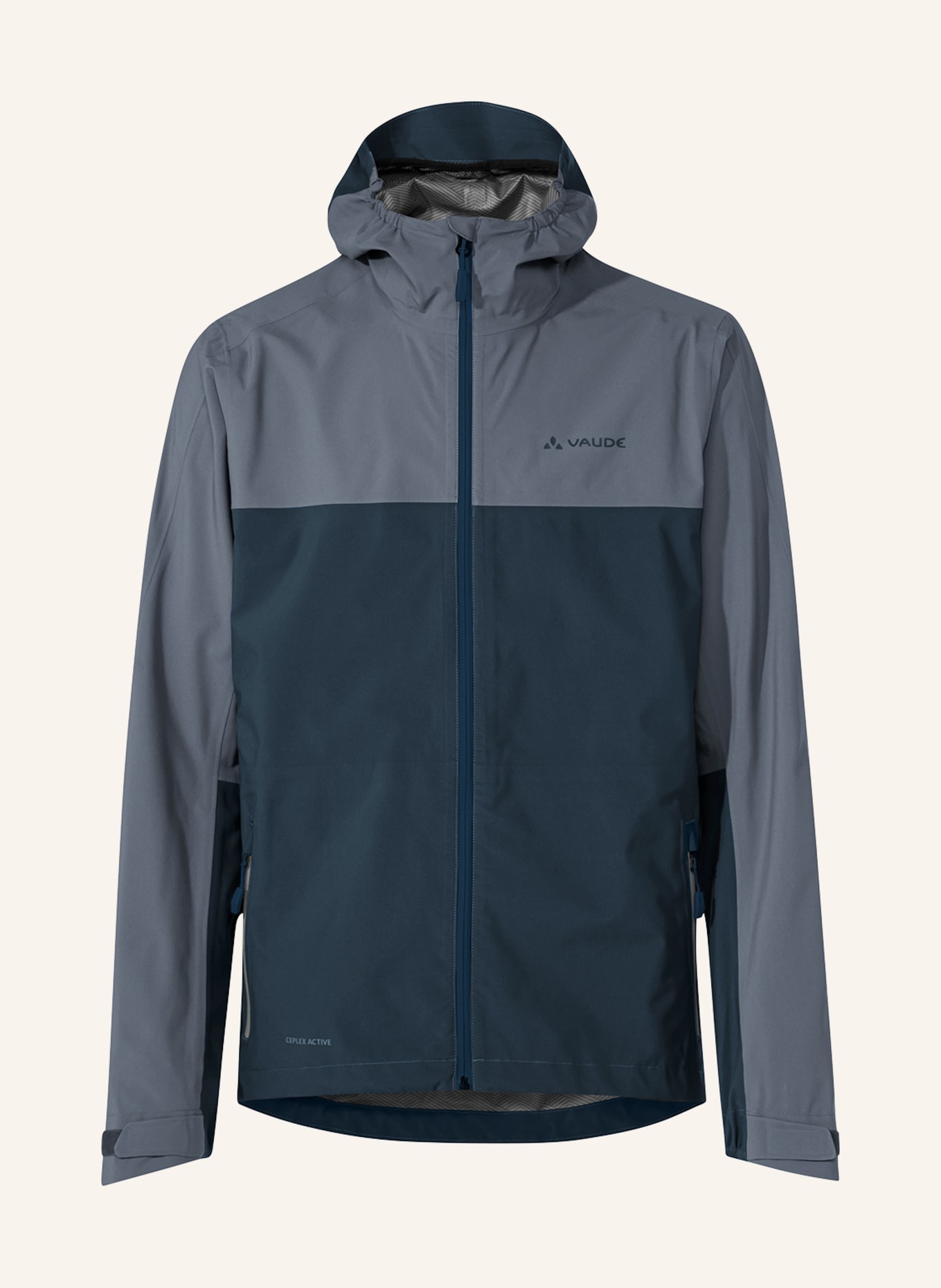 VAUDE Radjacke M  MOAB RAIN J: GRAU