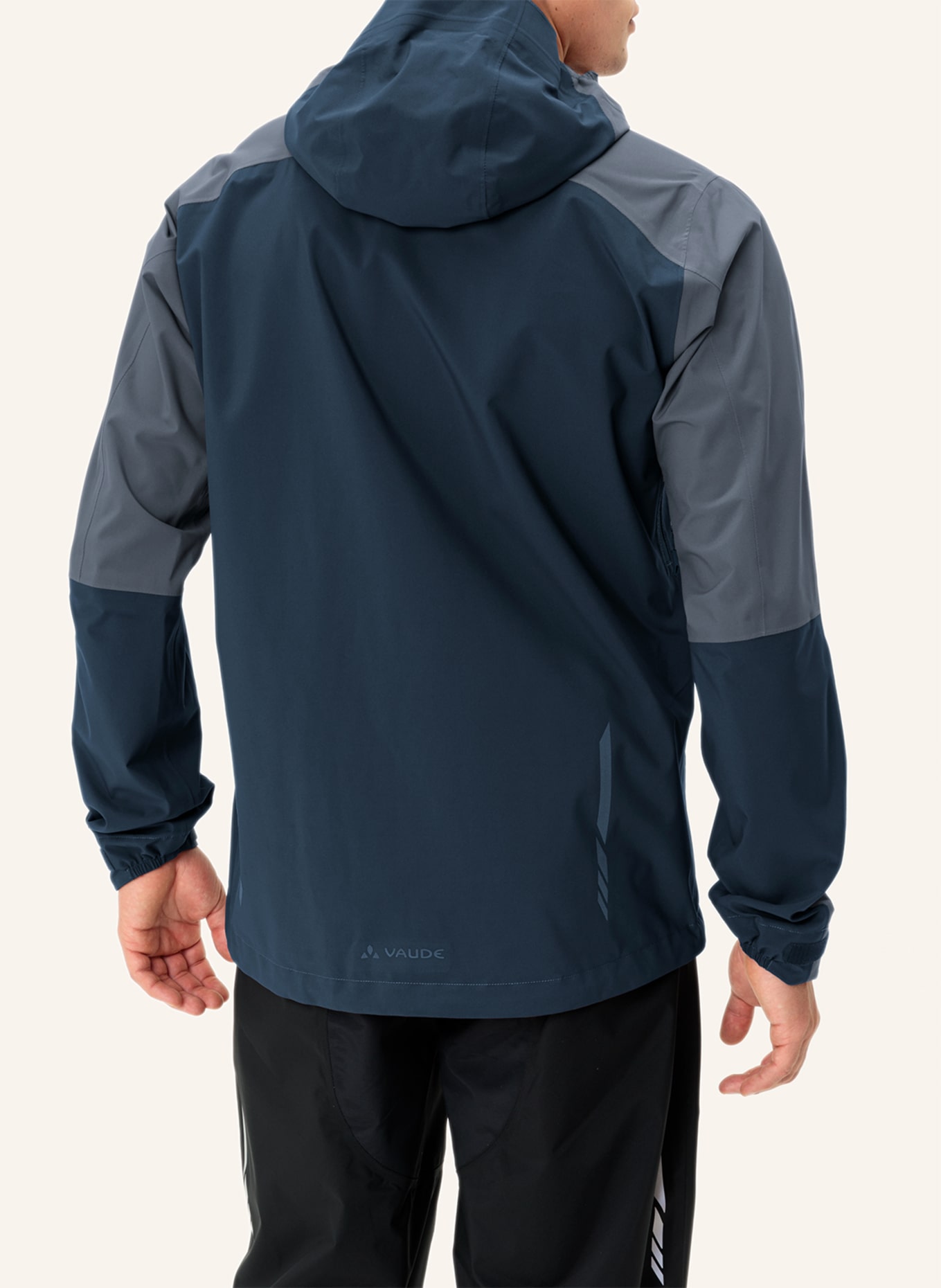 VAUDE Radjacke M  MOAB RAIN J: GRAU