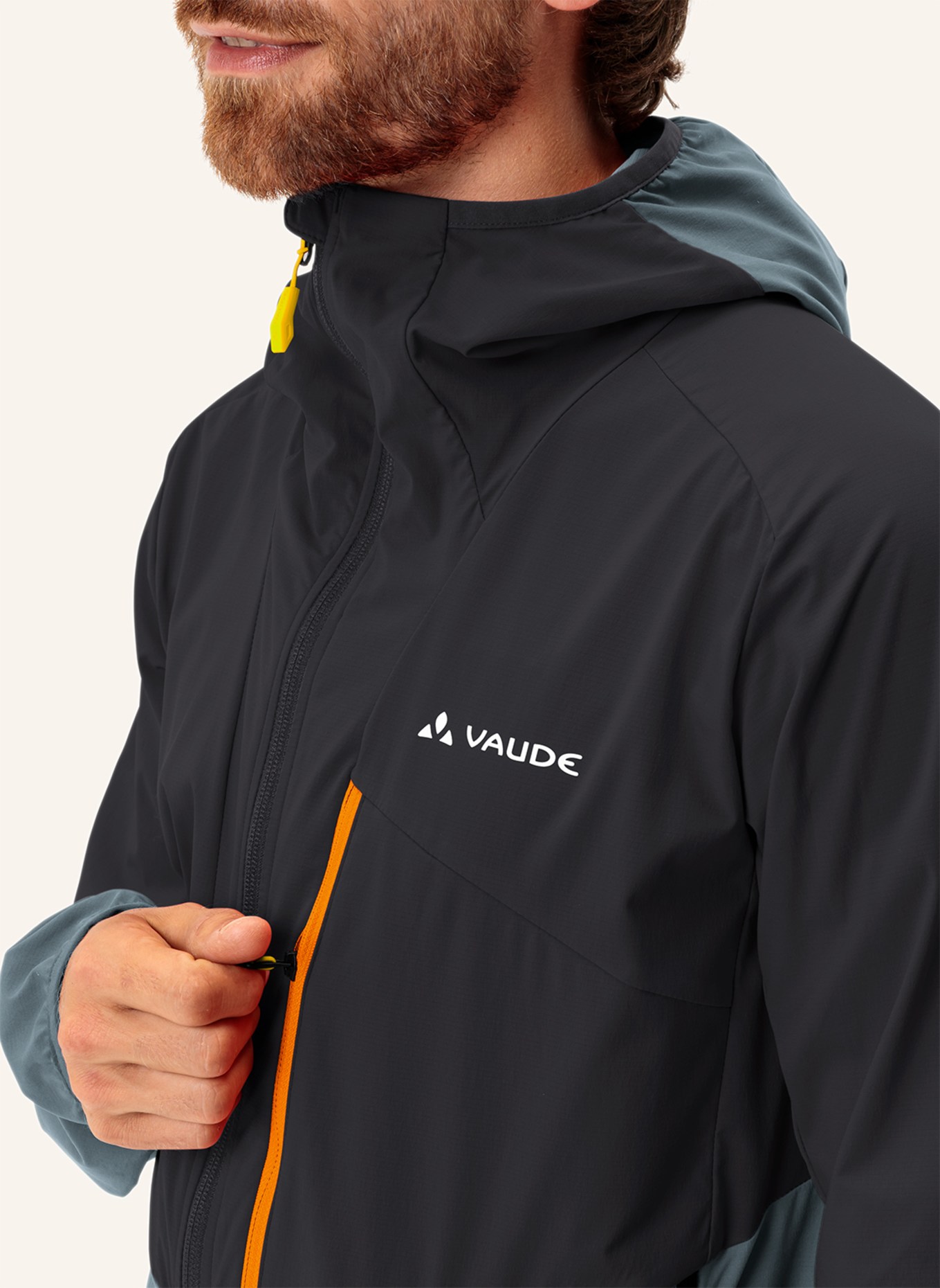 VAUDE Outdoor-Jacke M TEKOA J, Farbe: SCHWARZ (Bild 5)