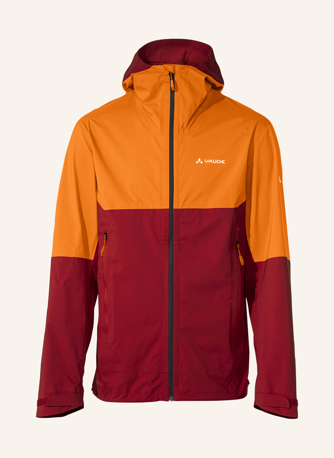 VAUDE Regenjacke SIMONY, Farbe: ROT (Bild 1)