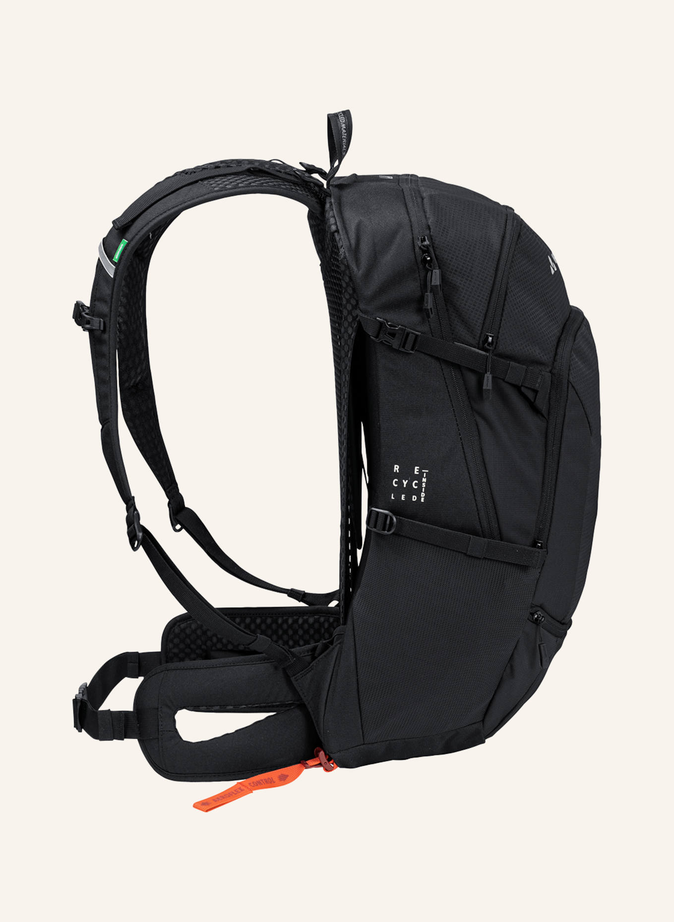 VAUDE Rucksack MOAB CONTROL 20: SCHWARZ