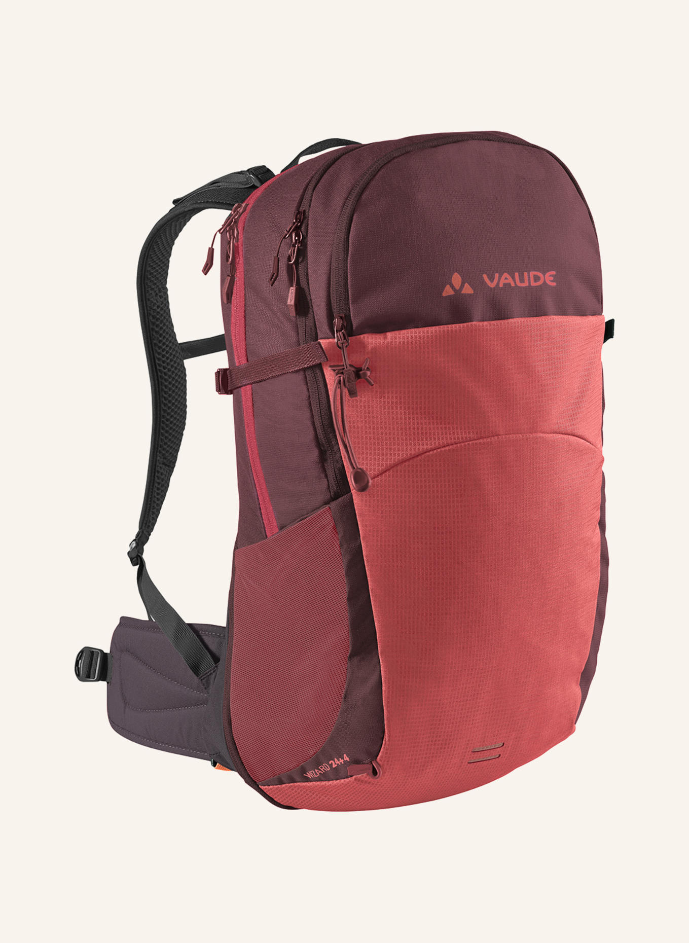 VAUDE Rucksack WIZARD 24+4: ROT