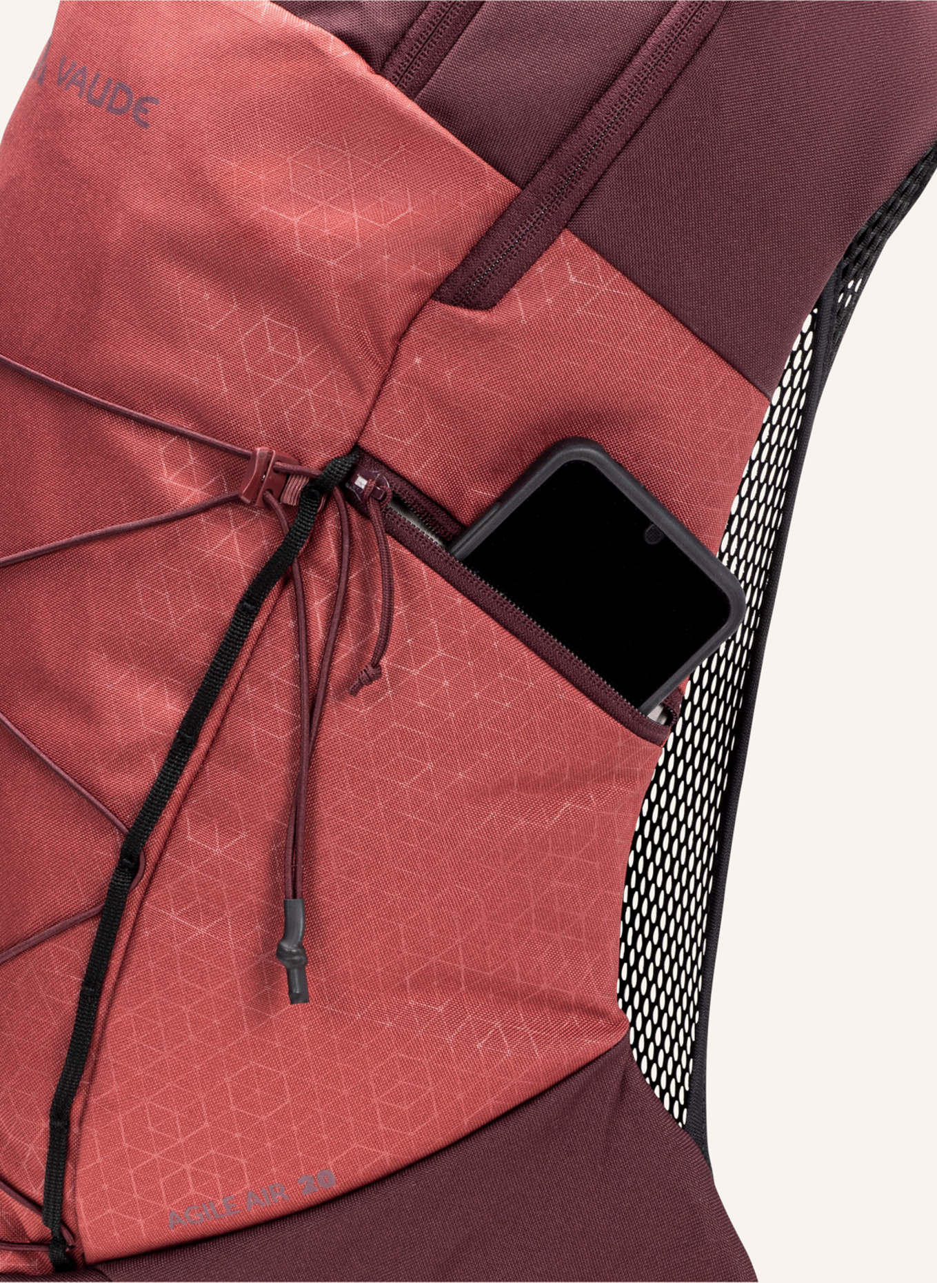 VAUDE Rucksack AGIRLE AIR 20 l: ROT