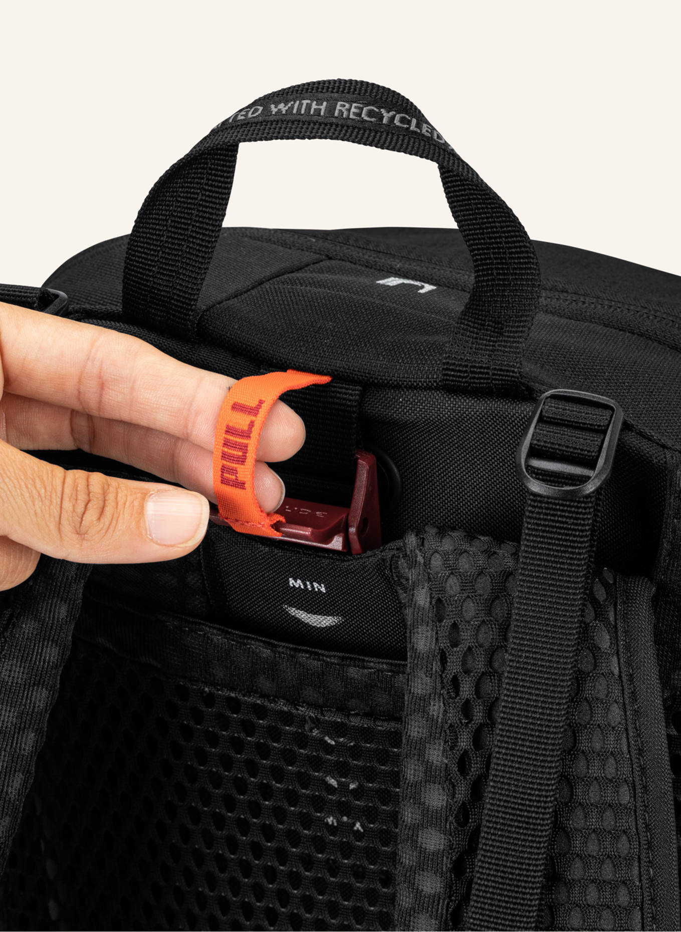 VAUDE Rucksack MOAB CONTROL 20: SCHWARZ