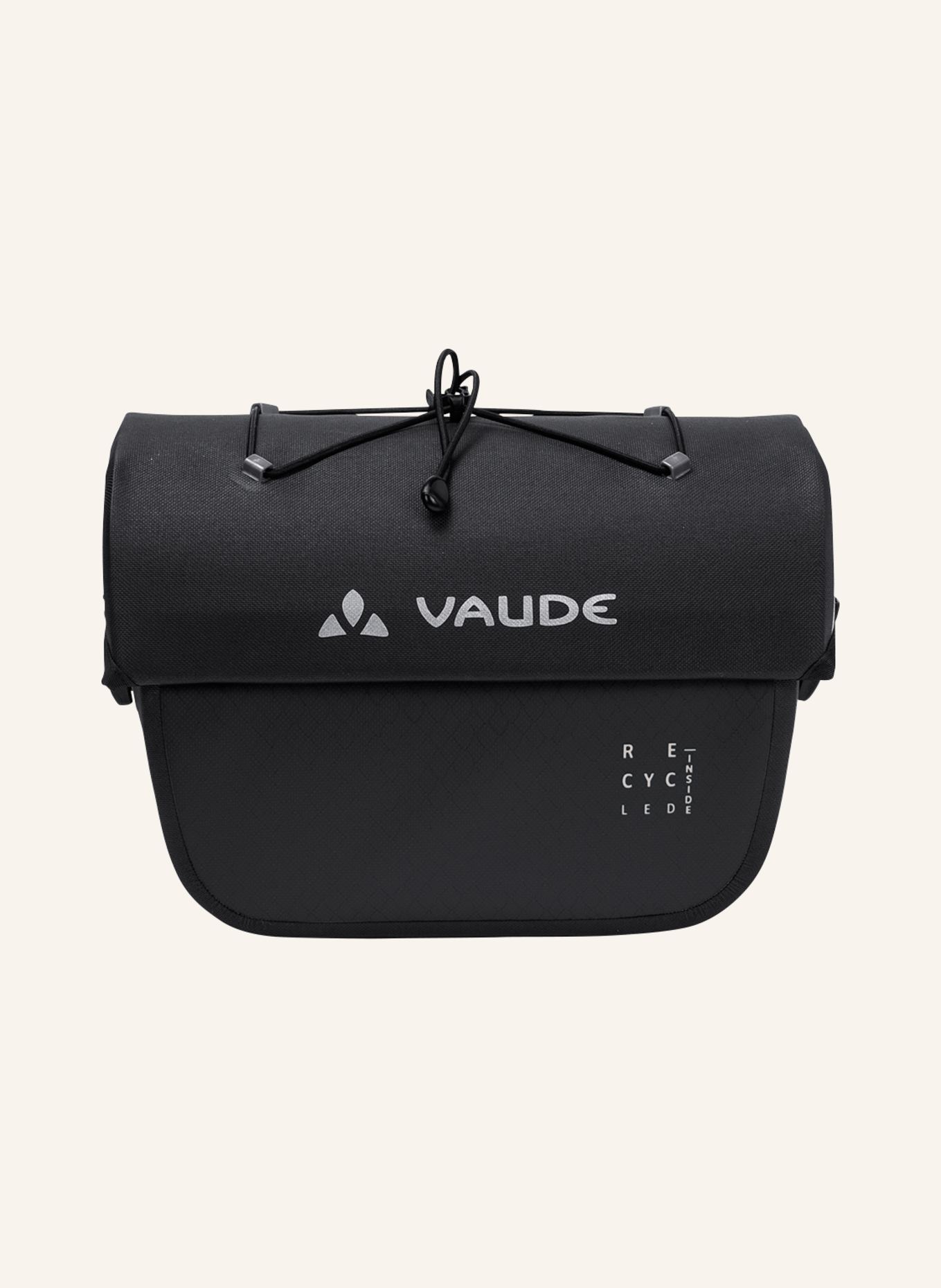 VAUDE Lenkertasche AQUA BOX (REC): SCHWARZ