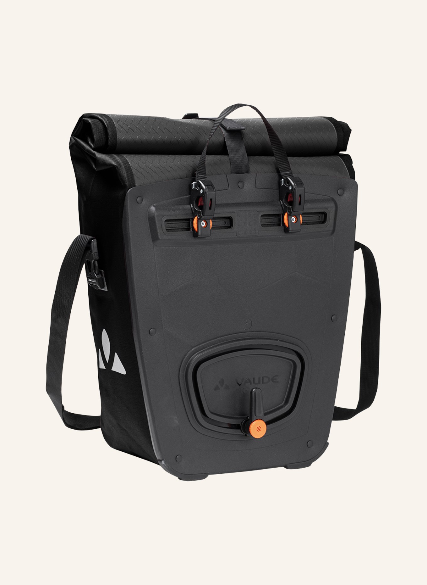 VAUDE Fahrradtasche AQUA BACK SINGLE (REC): SCHWARZ
