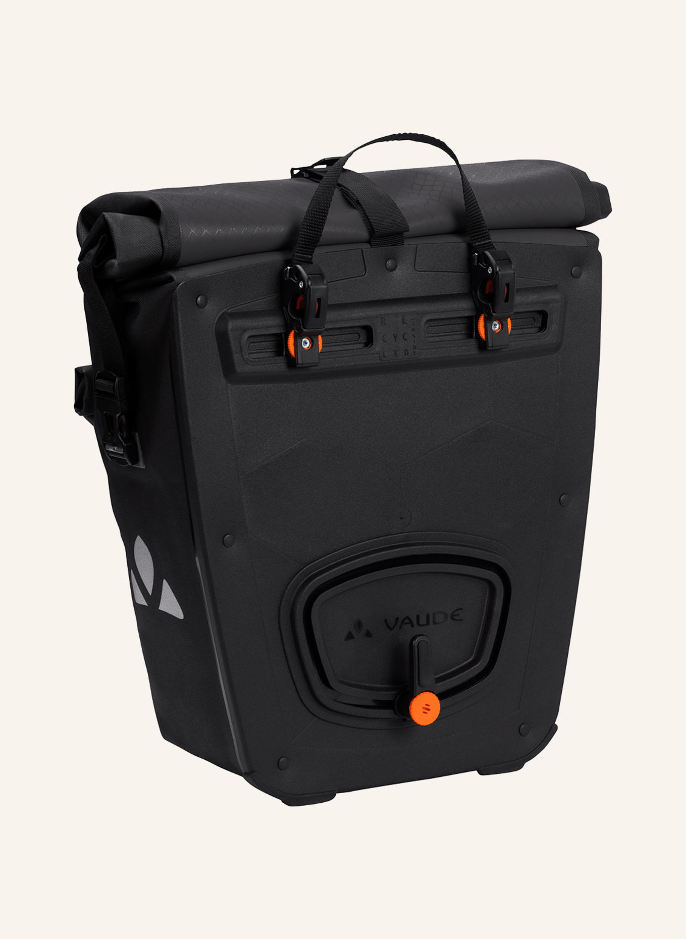 VAUDE Hinterradtasche AQUA BACK PLUS (REC): SCHWARZ