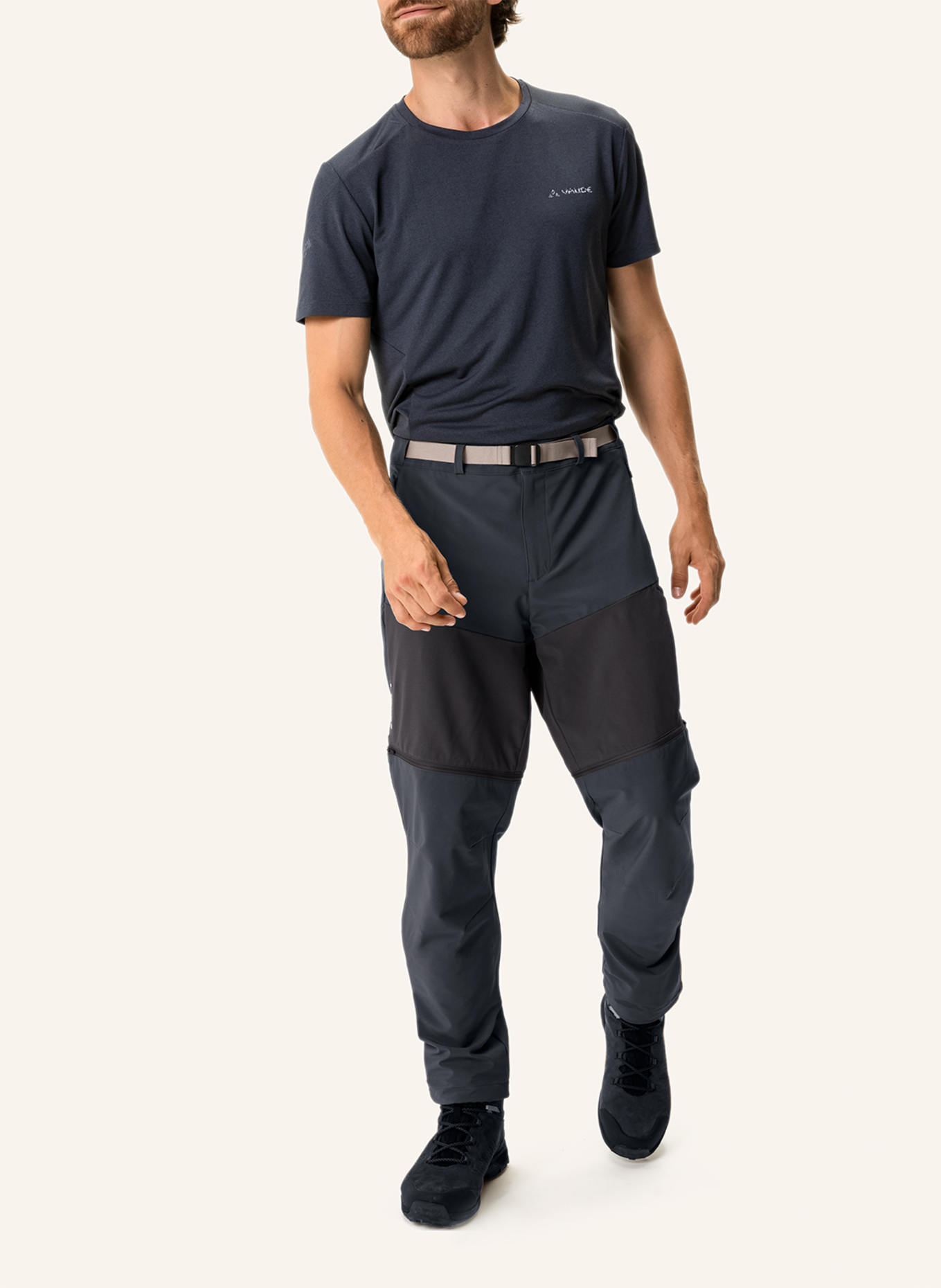 VAUDE Outdoor-Hose M  ELOPE ZO P: SCHWARZ