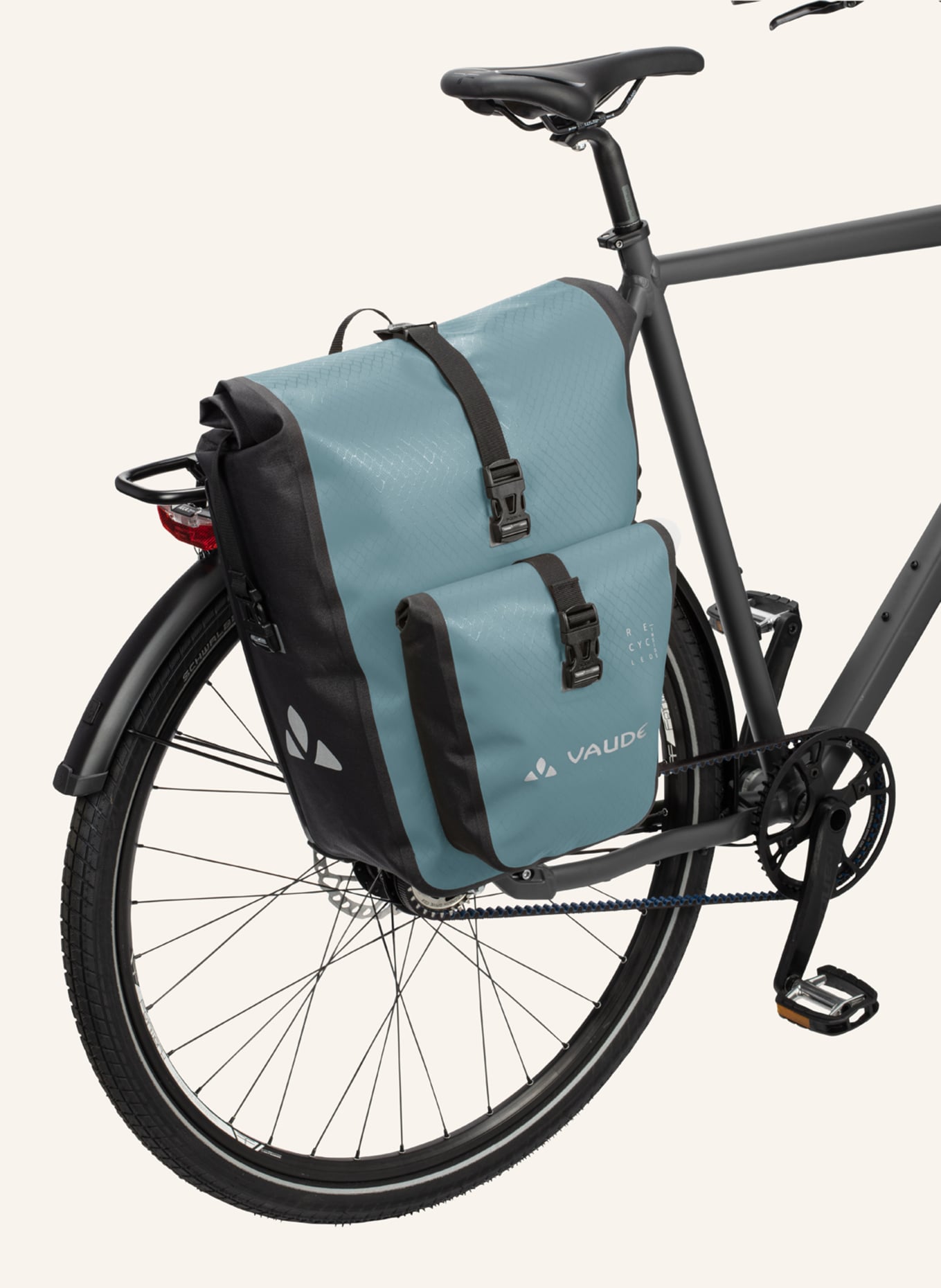 VAUDE Hinterradtasche AQUA BACK PLUS (REC): BLAU