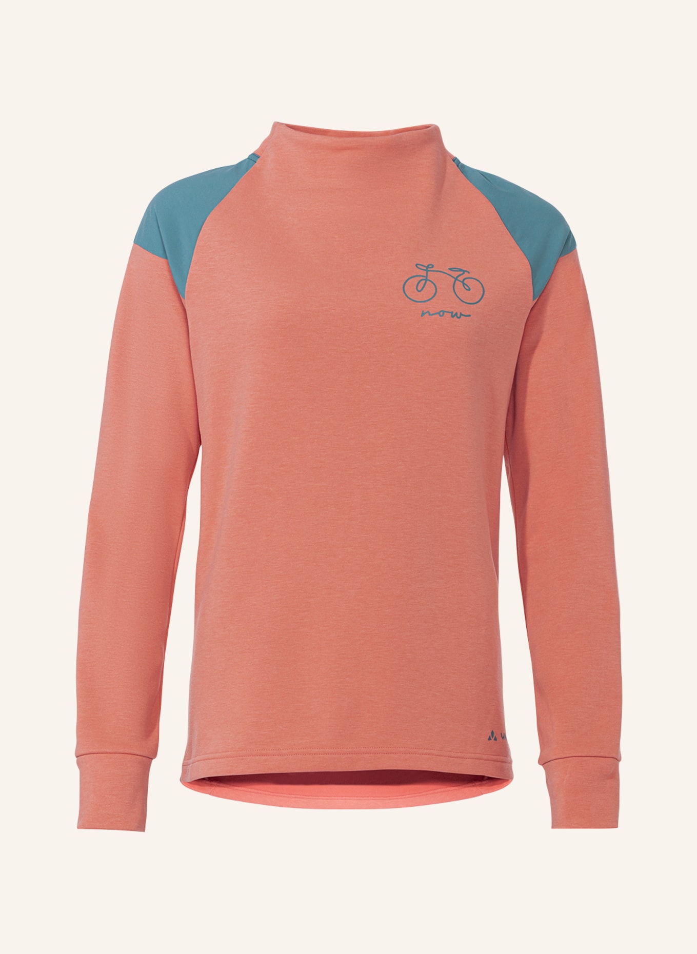 VAUDE Pullover W CYCLIST SWEATER, Farbe: DUNKELROT (Bild 1)