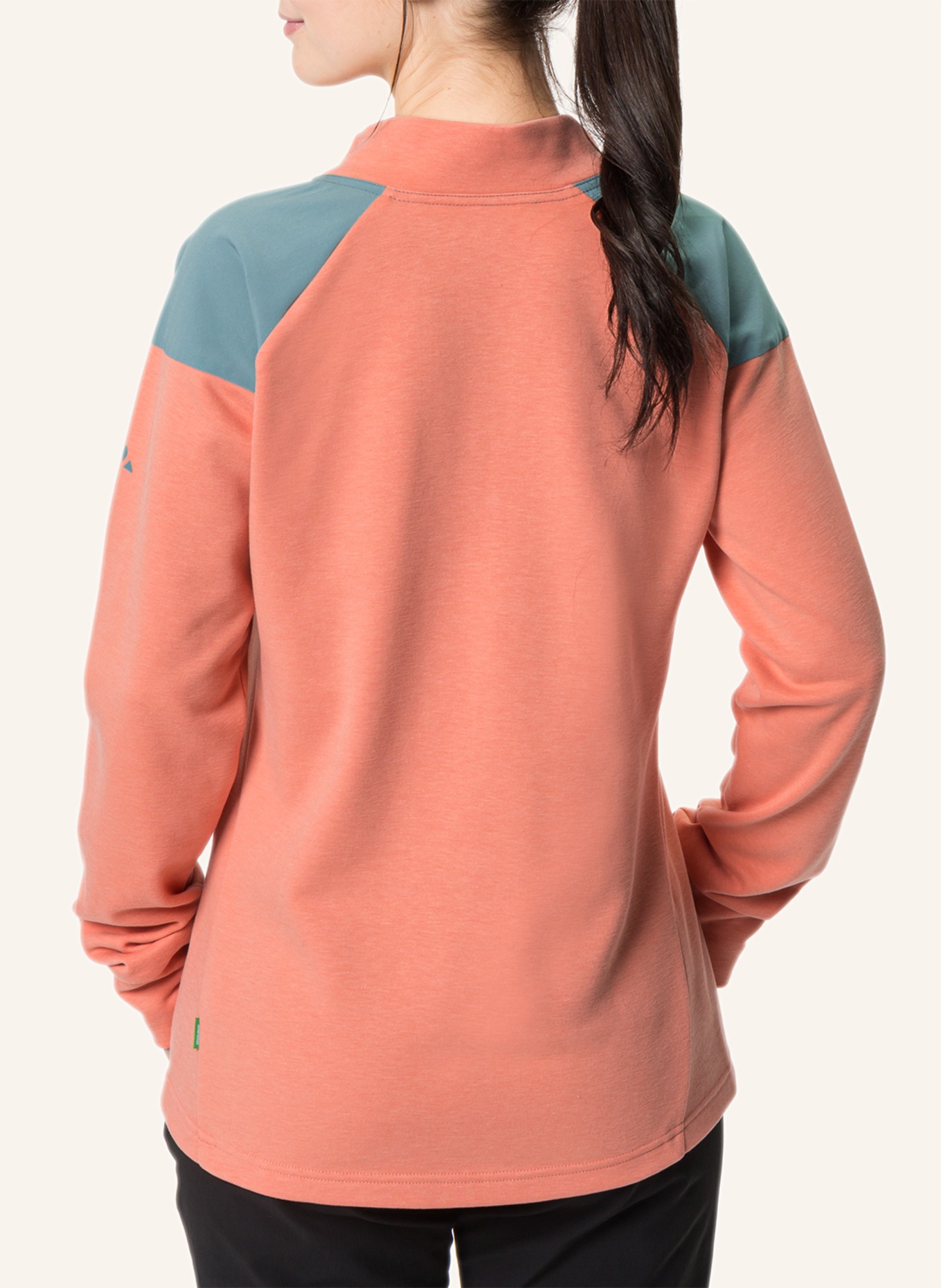 VAUDE Pullover W CYCLIST SWEATER, Farbe: DUNKELROT (Bild 3)