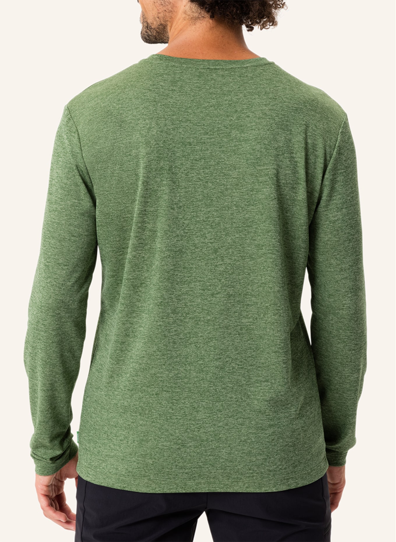 VAUDE Funktionsshirt M ESSENTIAL LS T, Farbe: GRÜN (Bild 3)