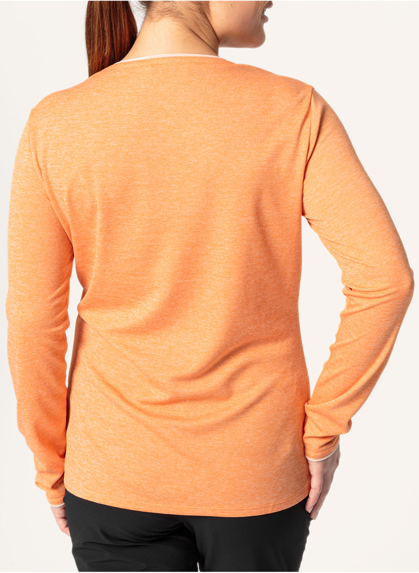 VAUDE Funktionsshirt W ESSENTIAL LS T, Farbe: ORANGE (Bild 2)