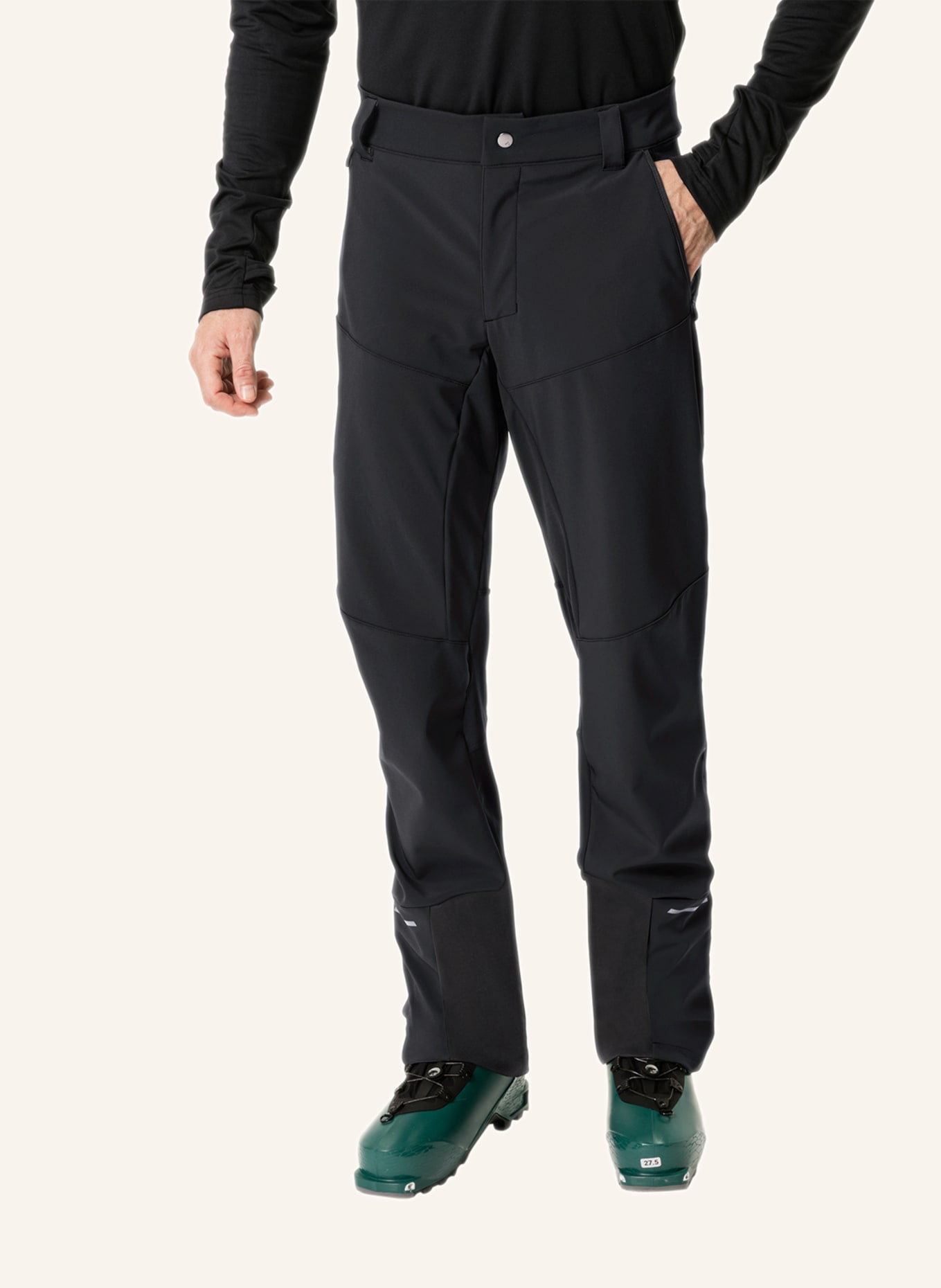 VAUDE Outdoor-Hose M LARICE P IV: SCHWARZ