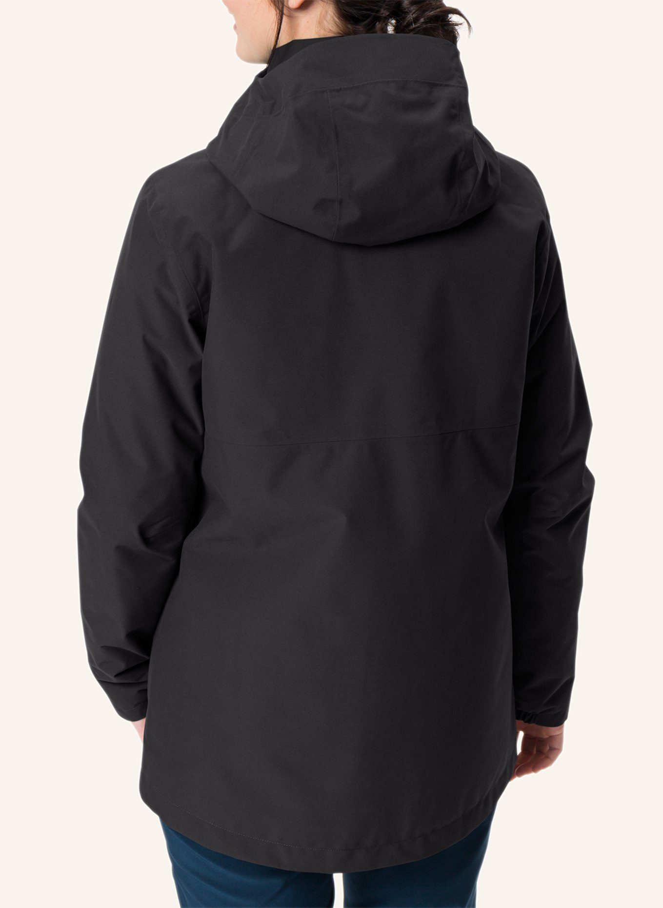 VAUDE 3in1-Jacken W MINEO 3IN1 JACKET: SCHWARZ
