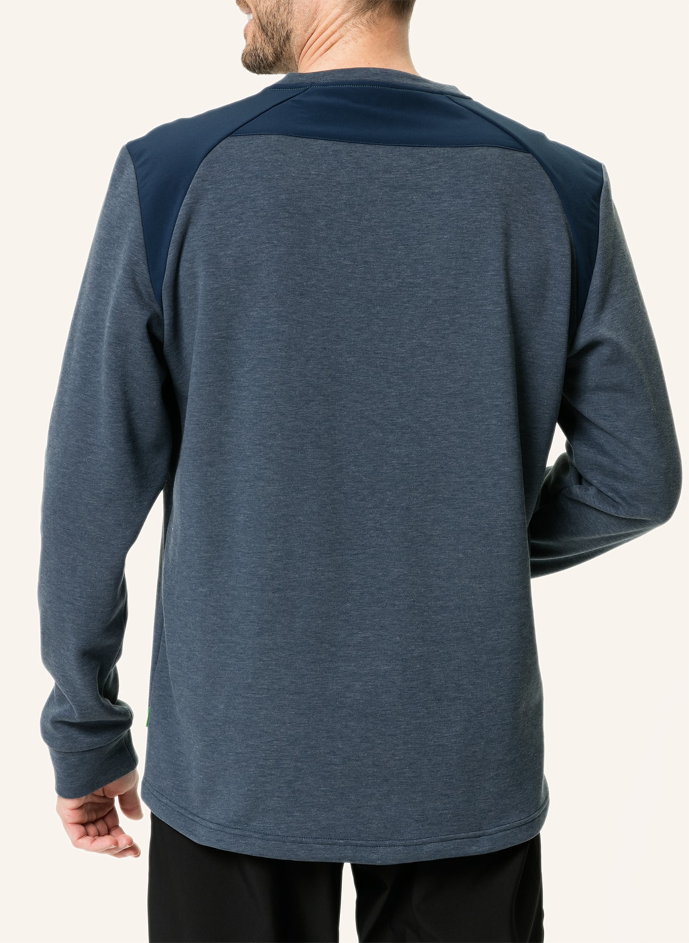 VAUDE Pullover M CYCLIST SWEATER, Farbe: BLAU (Bild 2)