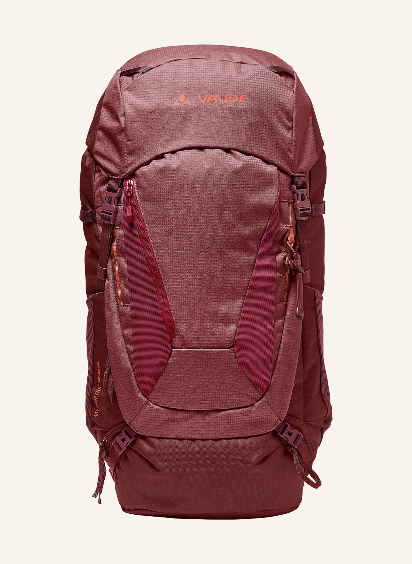 VAUDE Rucksack ASYMMETRIC 48+8 56 l: ROT