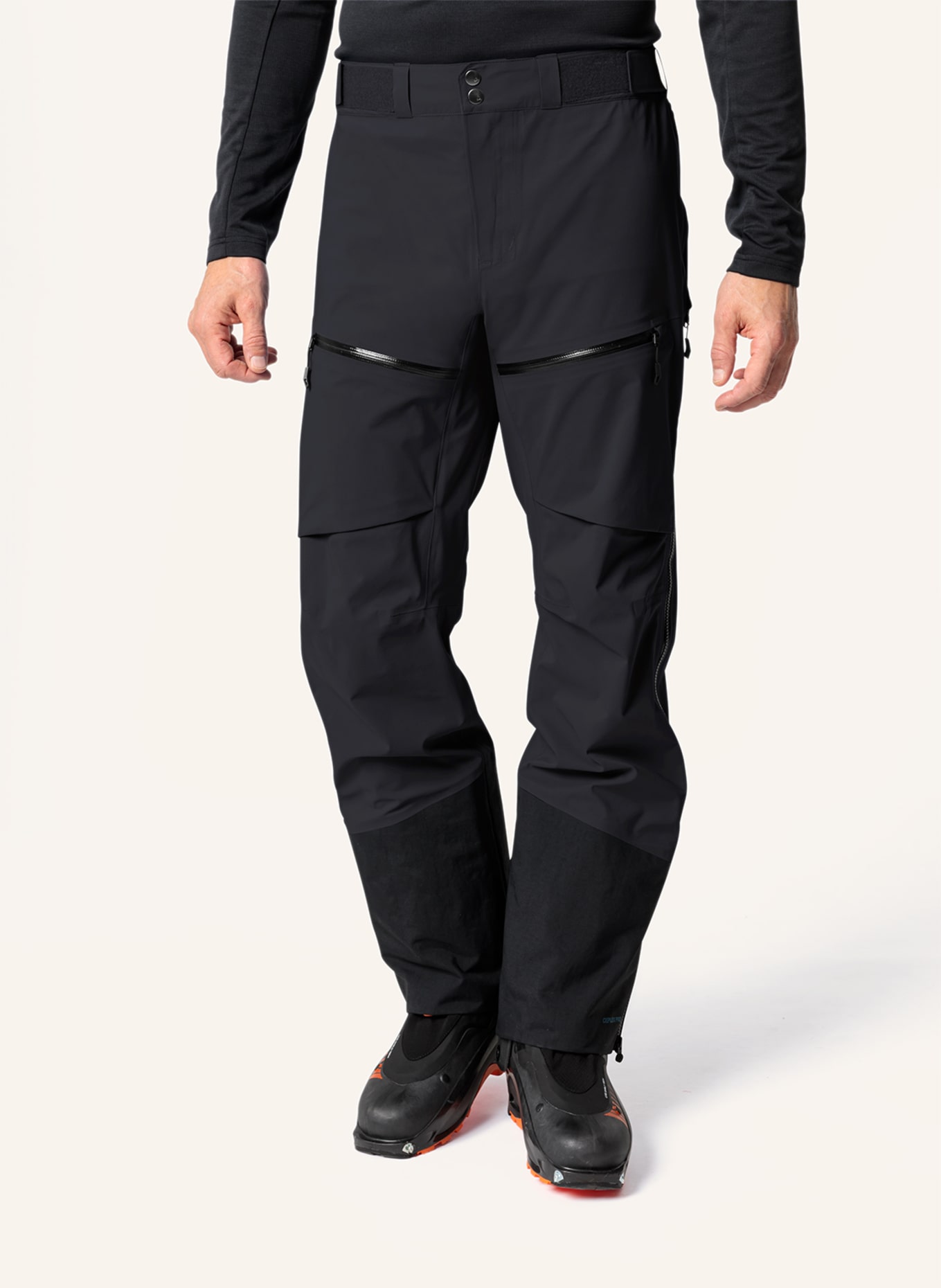 VAUDE Outdoor-Hose M MONVISO 3L PANTS: SCHWARZ