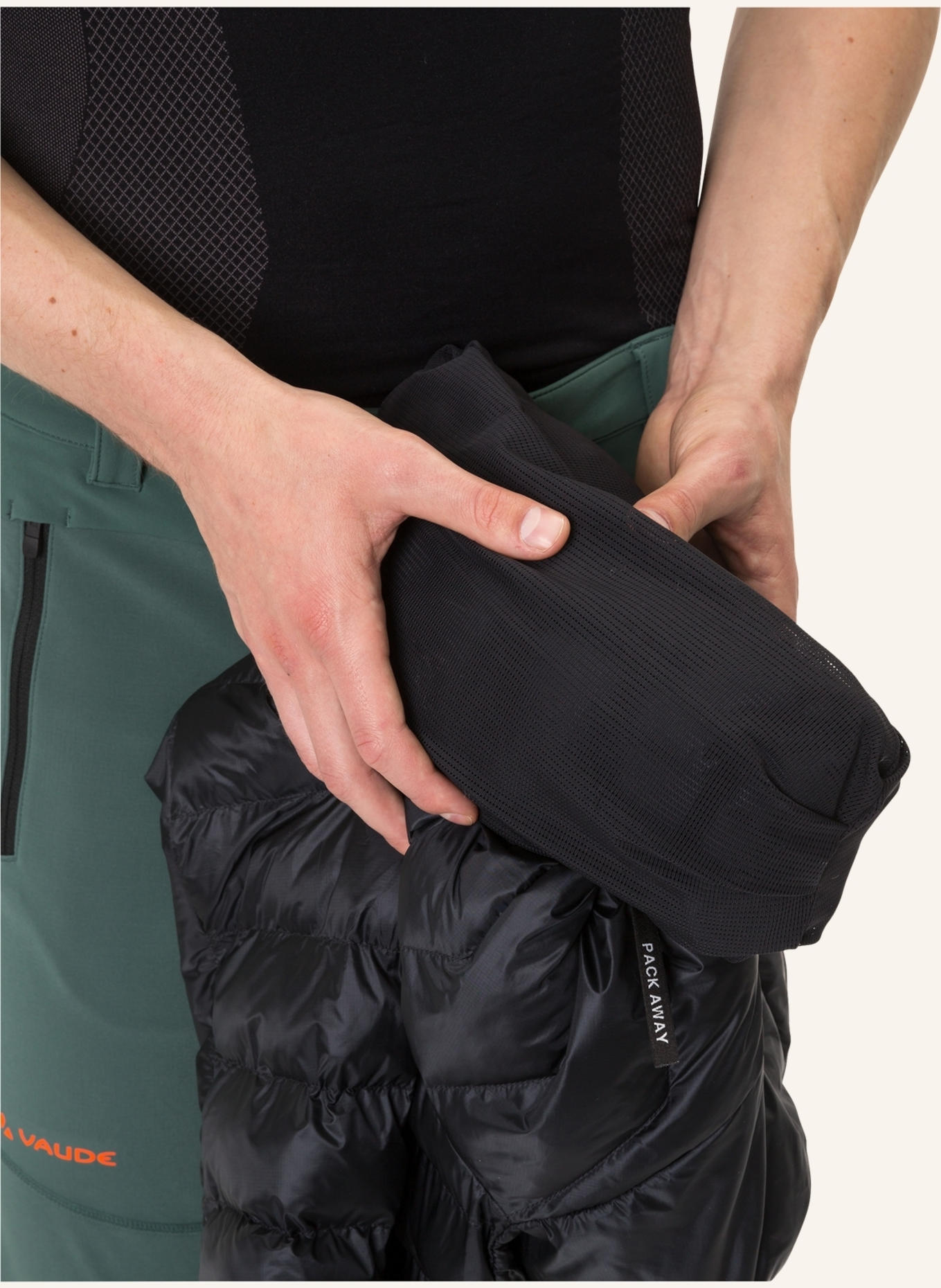 VAUDE Steppjacke BATURA: SCHWARZ