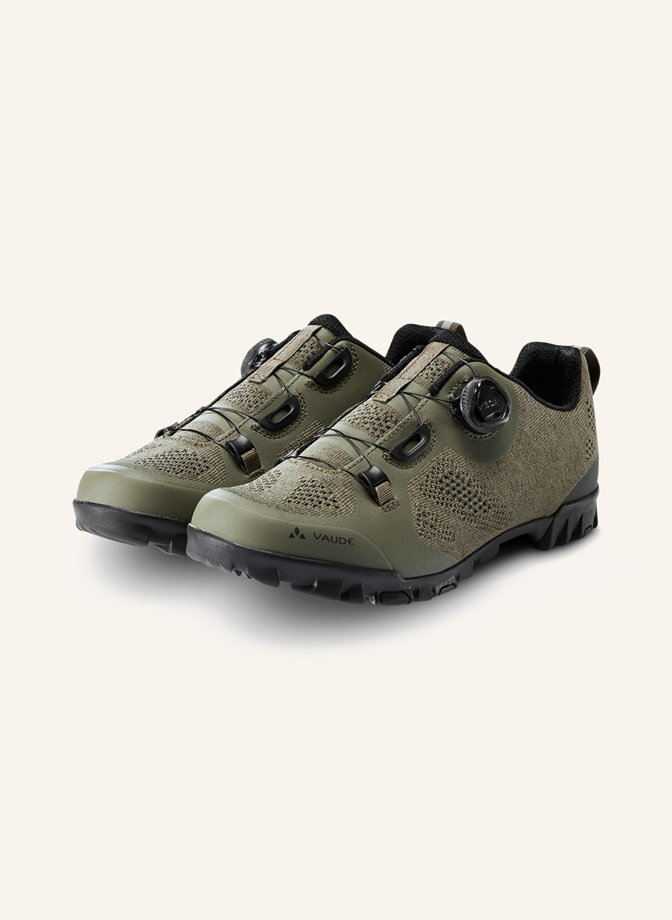 VAUDE Radschuhe TVL SKOJ, Farbe: KHAKI (Bild 1)