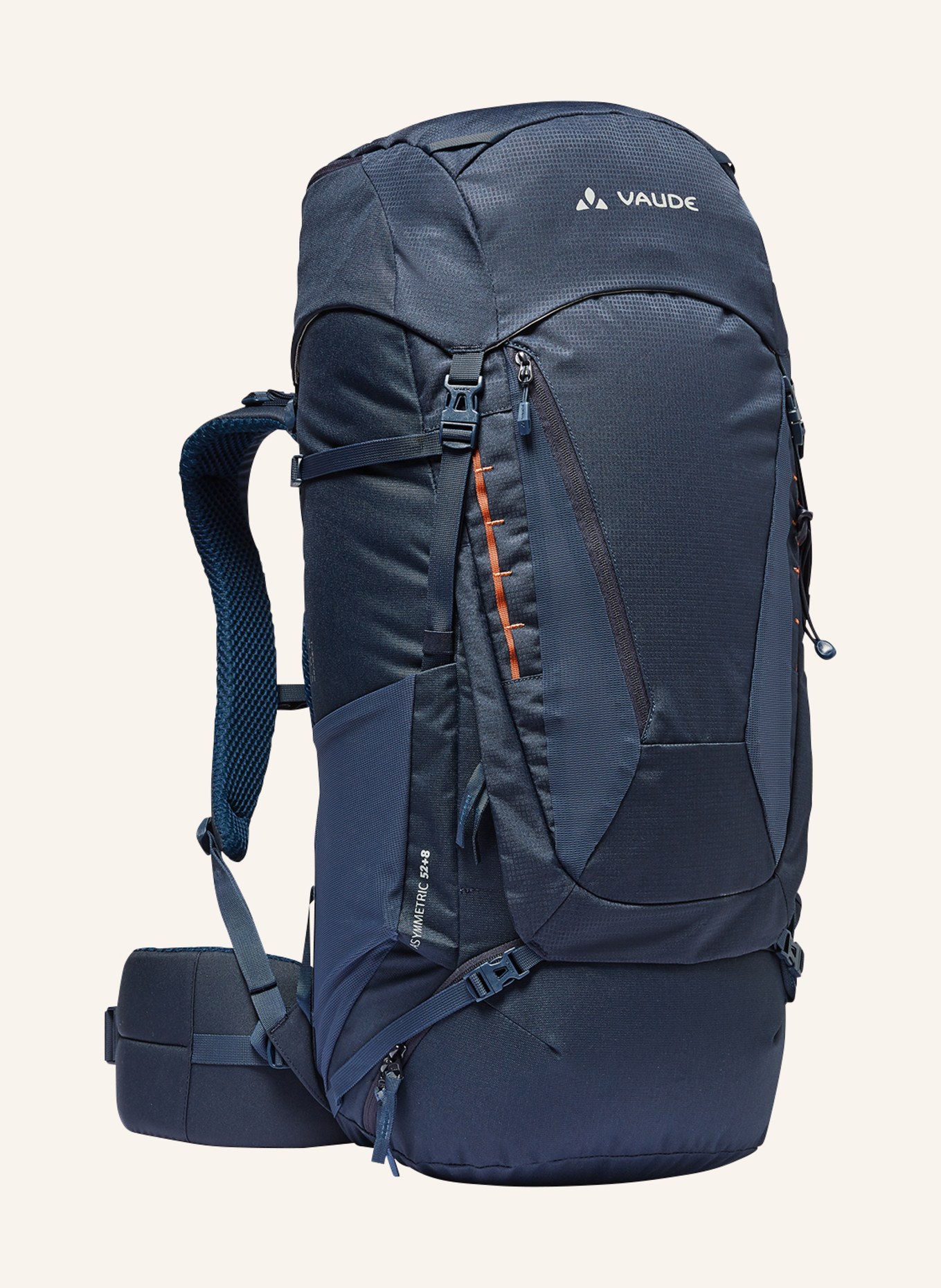 VAUDE Rucksack ASYMMETRIC 52+8 60 l, Farbe: BLAU (Bild 2)