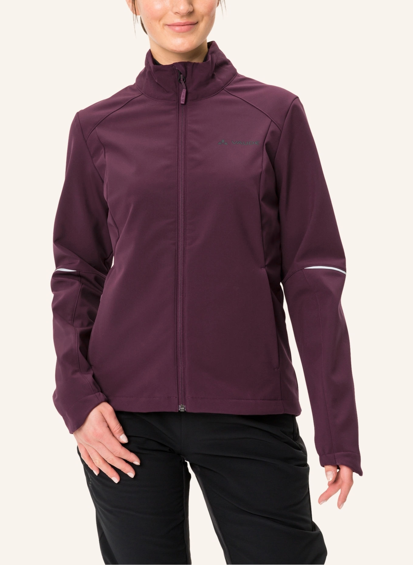 VAUDE Radjacke WINTRY: DUNKELROT