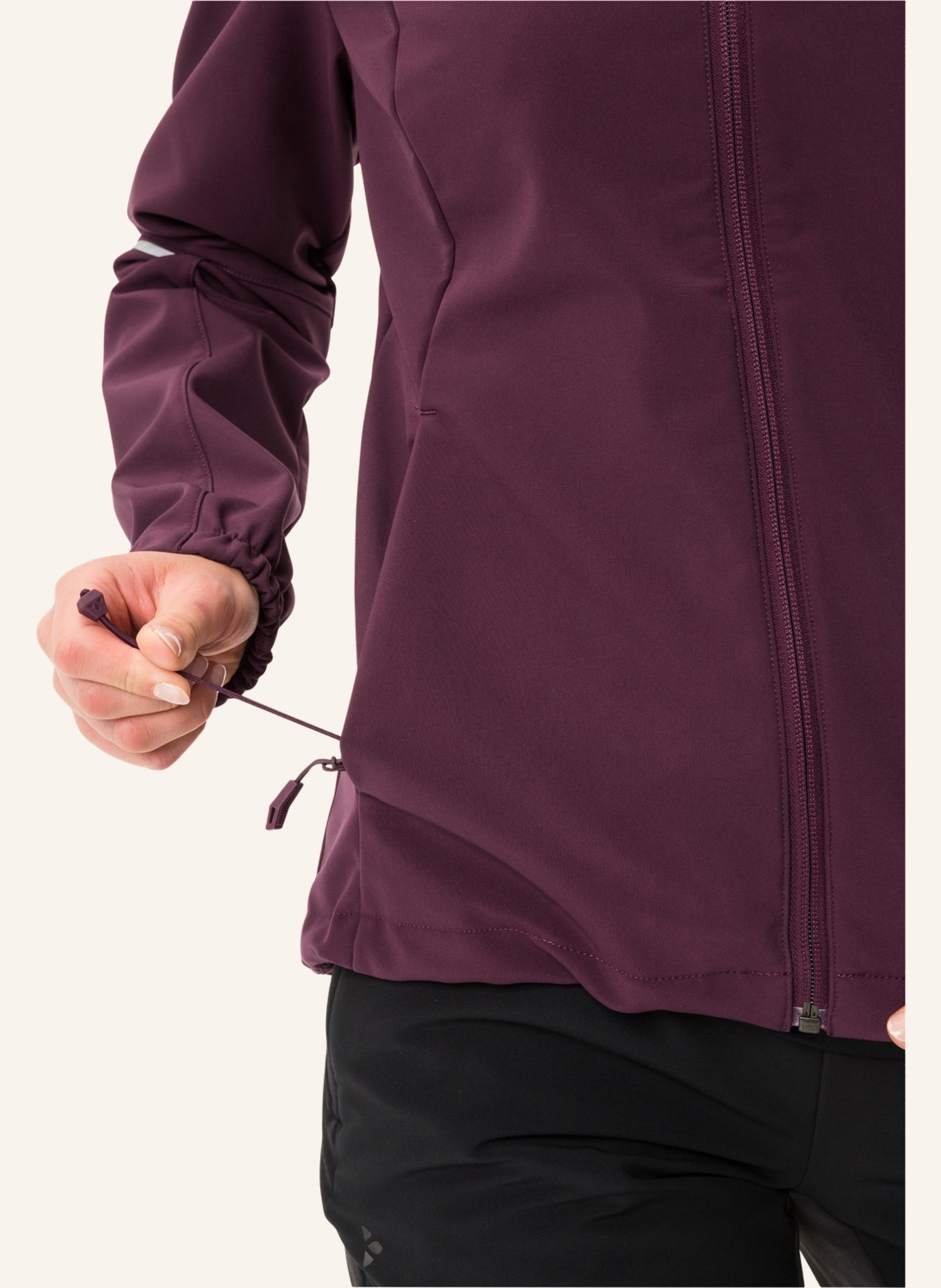 VAUDE Radjacke WINTRY: DUNKELROT