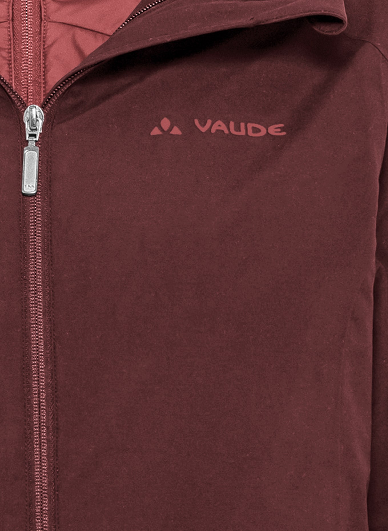 VAUDE Outdoor-Jacke SE W ABELIA 3IN1 J, Farbe: DUNKELROT (Bild 4)