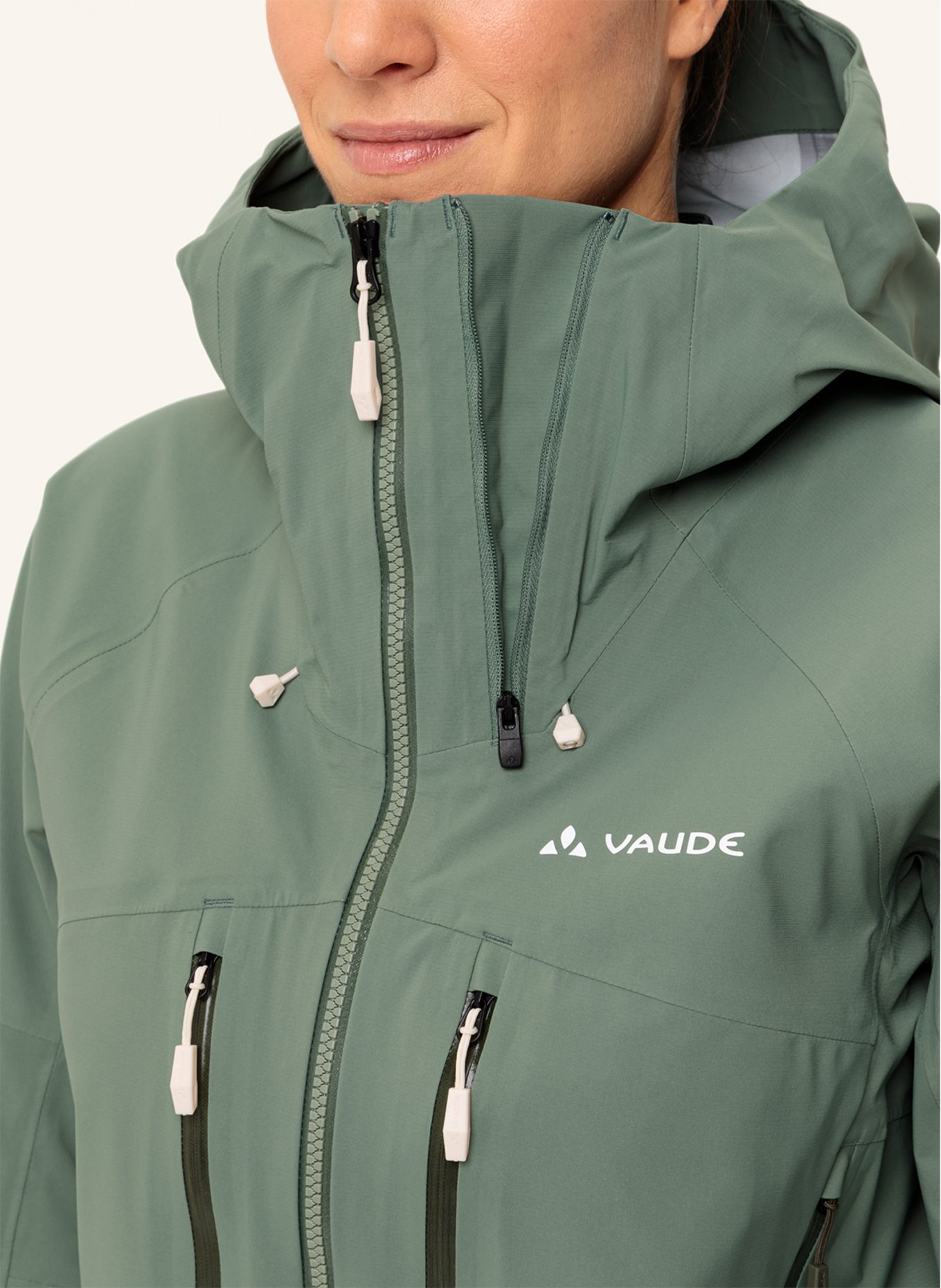 VAUDE Outdoor-Jacke W MONVISO 3L J, Farbe: GRÜN (Bild 4)