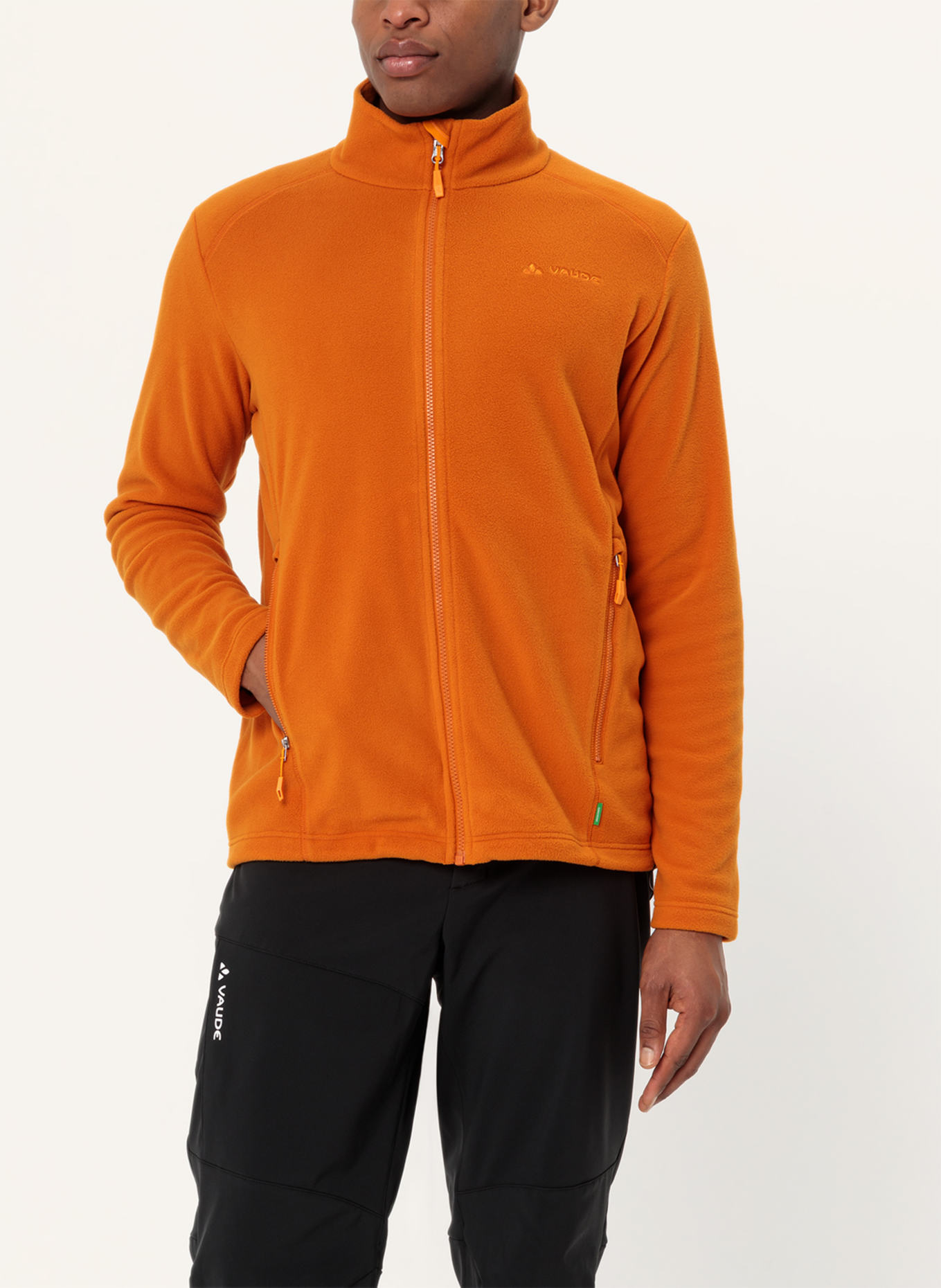 VAUDE Fleecejacke M ROSEMOOR FL J II, Farbe: ORANGE (Bild 2)