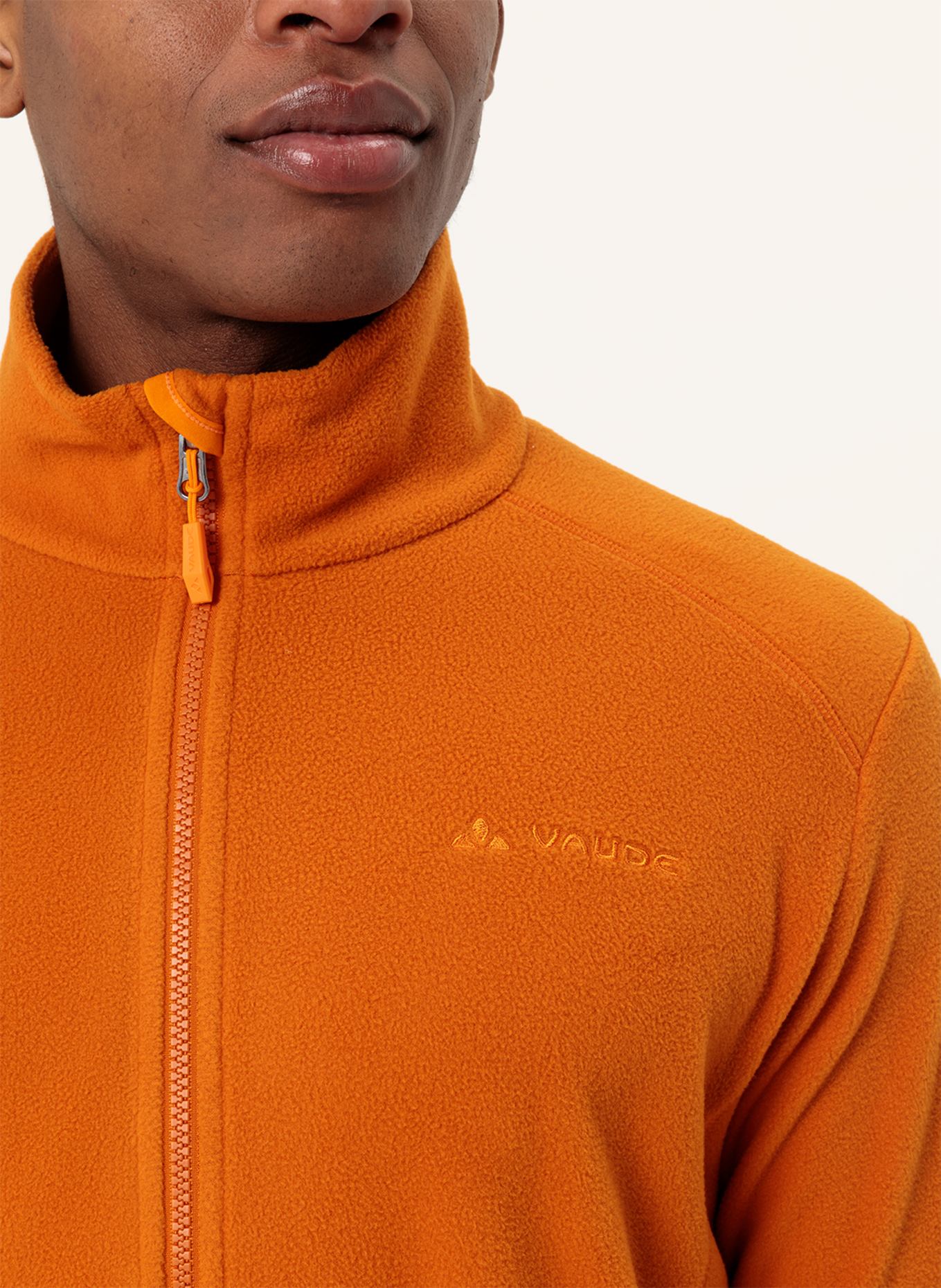 VAUDE Fleecejacke M ROSEMOOR FL J II, Farbe: ORANGE (Bild 4)