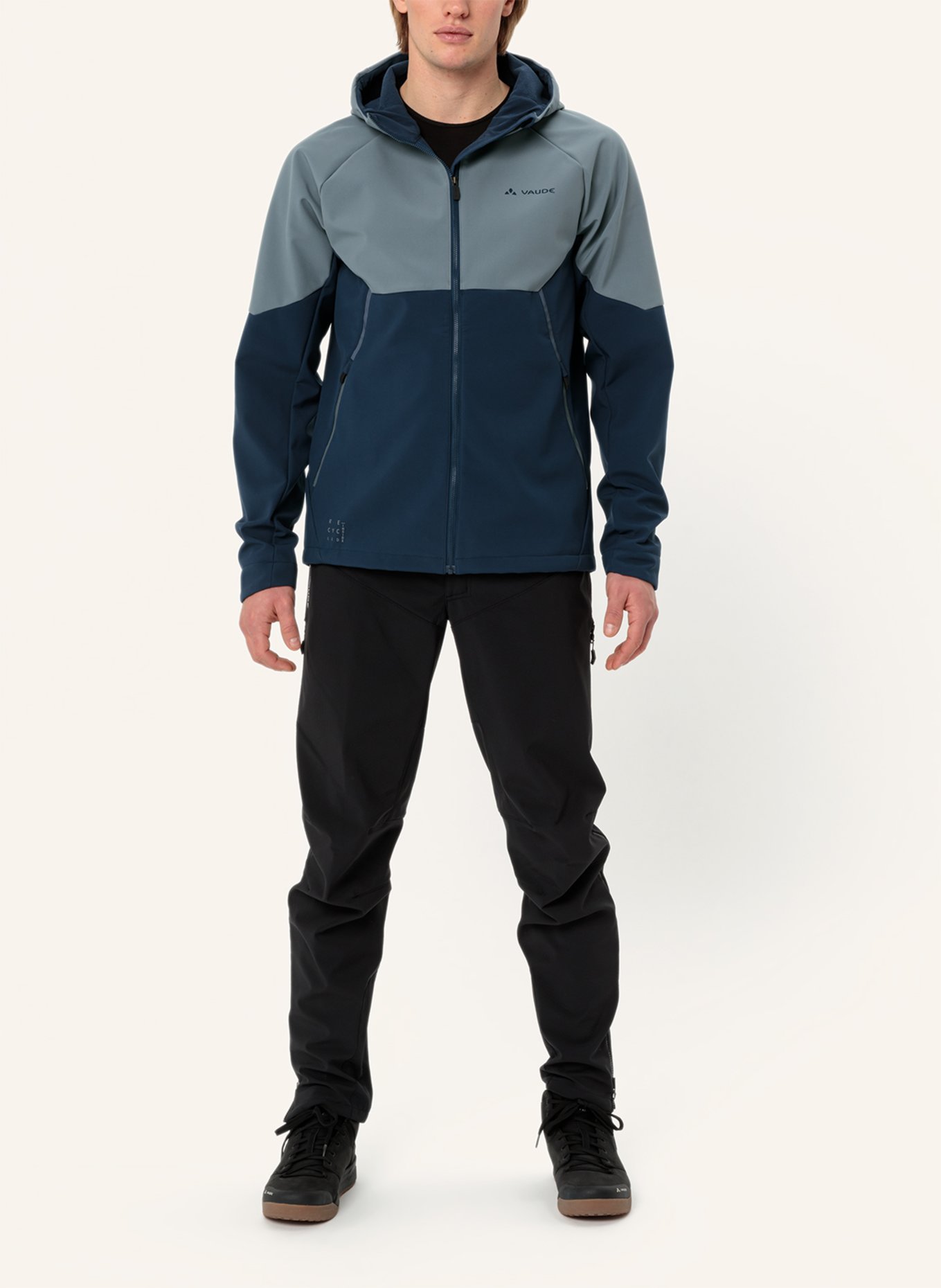 VAUDE Softshell-Jacke M QIMSA SFT J, Farbe: GRAU (Bild 5)