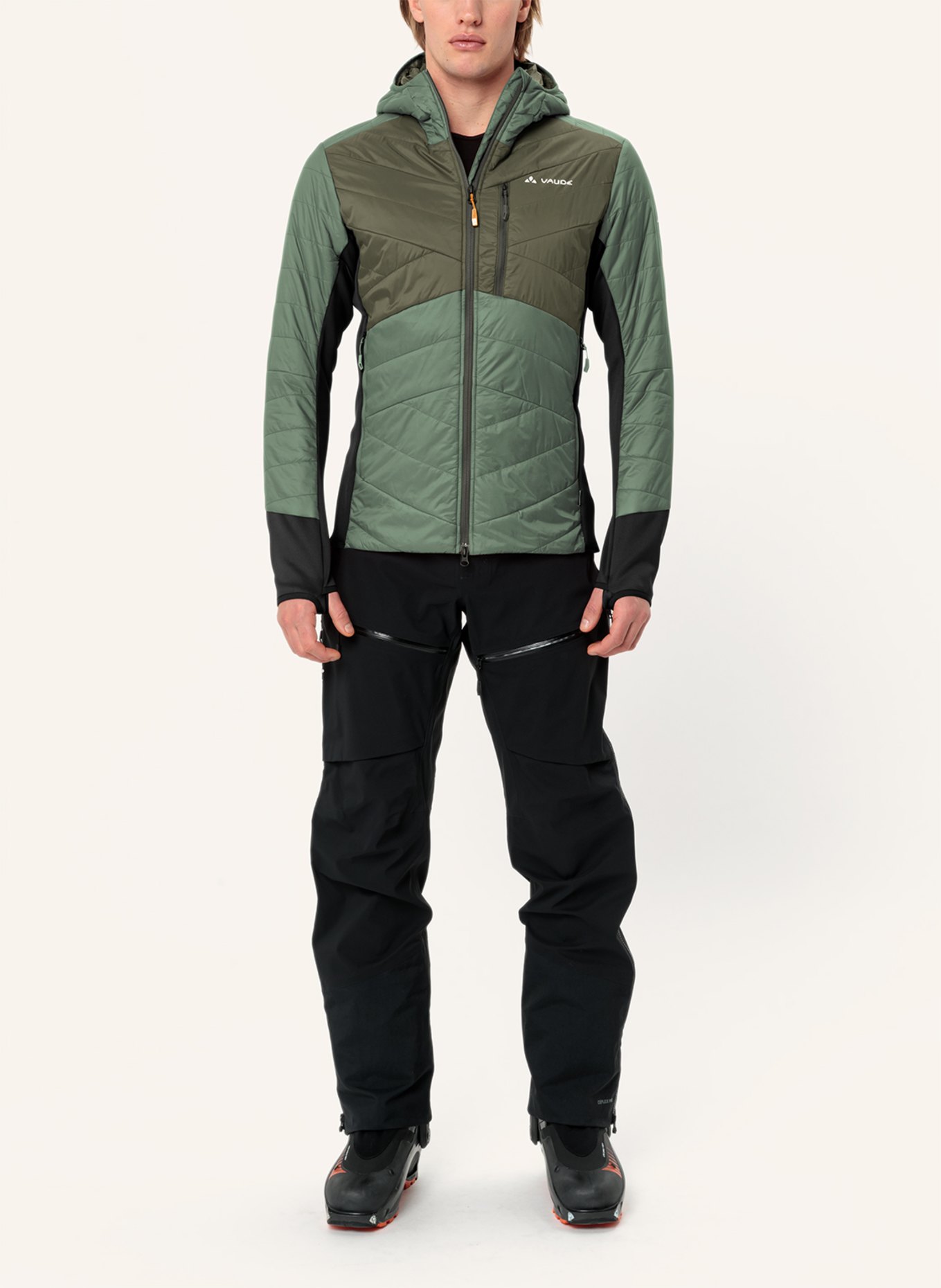 VAUDE Hybridjacke SESVENNA, Farbe: GRÜN (Bild 5)