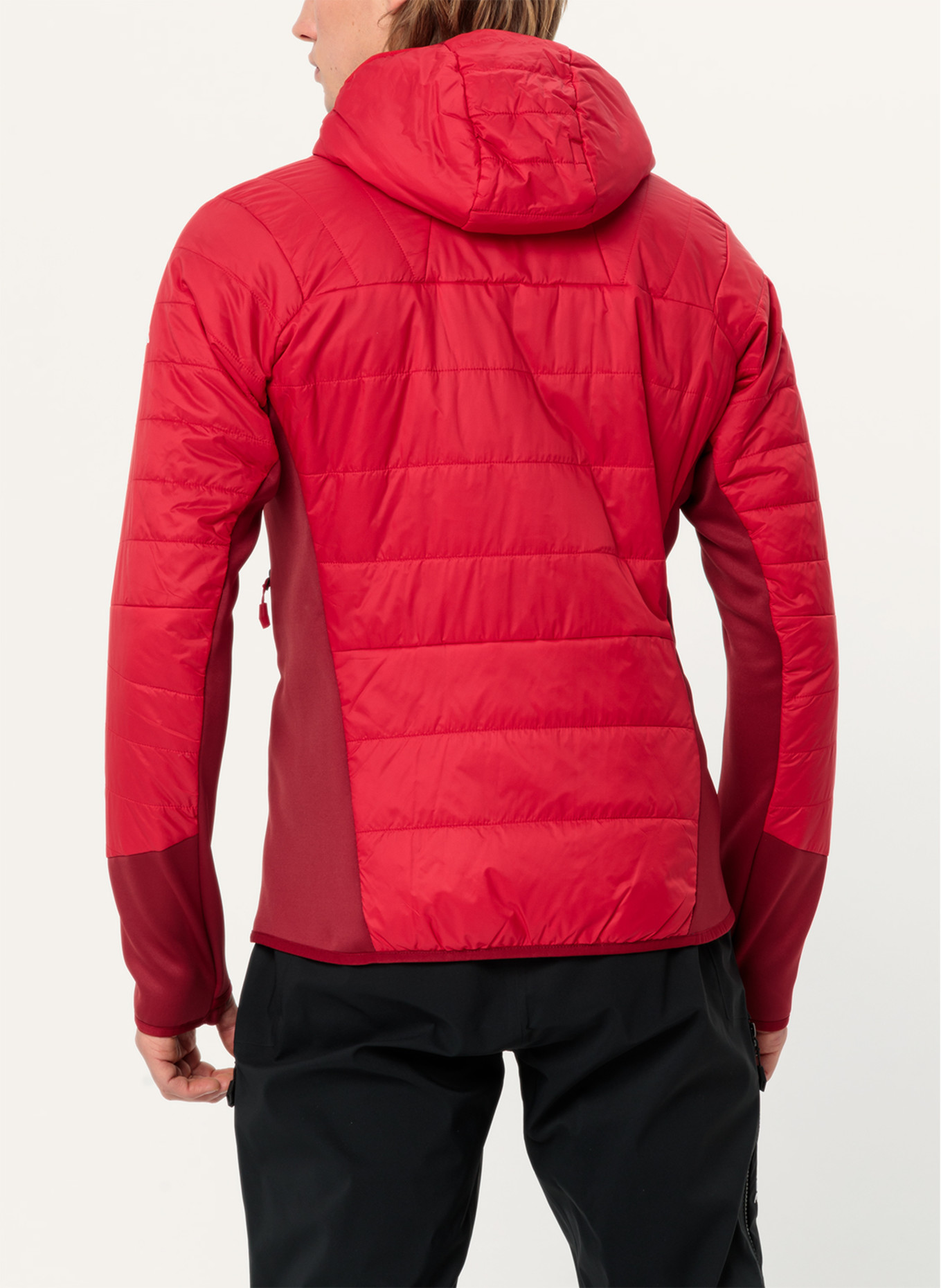 VAUDE Hybridjacke SESVENNA, Farbe: ROT (Bild 3)