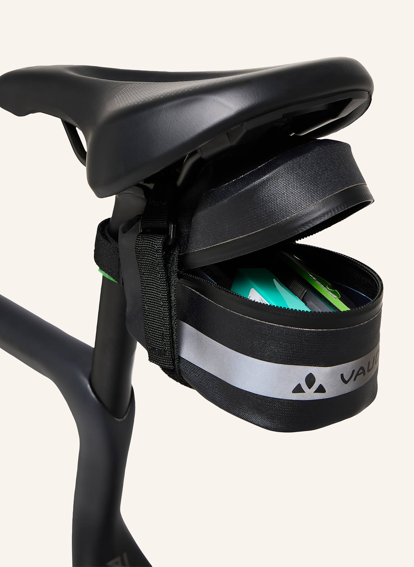 VAUDE Satteltasche TOOL PROOF L: SCHWARZ