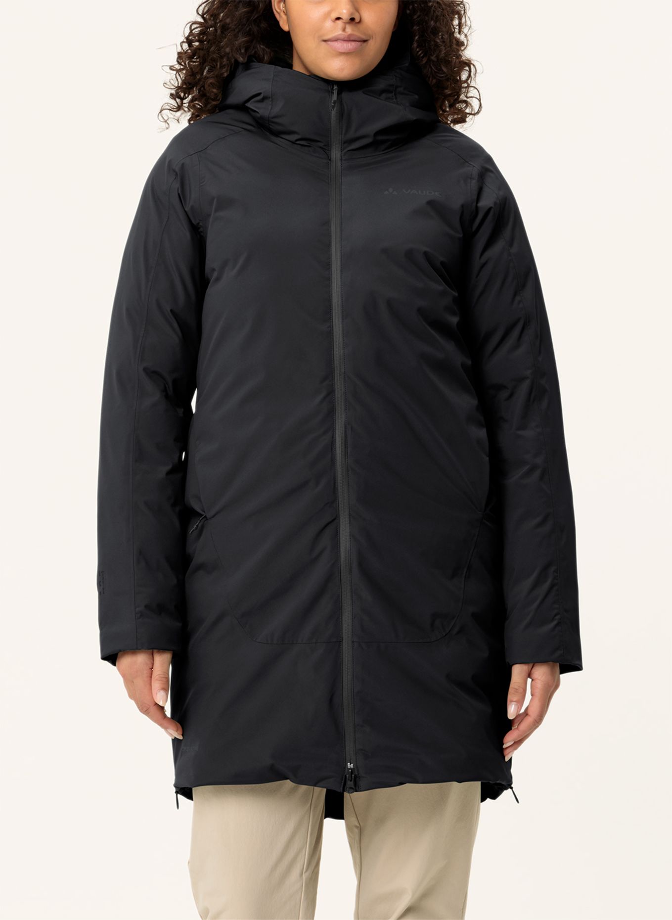 VAUDE Regenparka MINEO IV: SCHWARZ