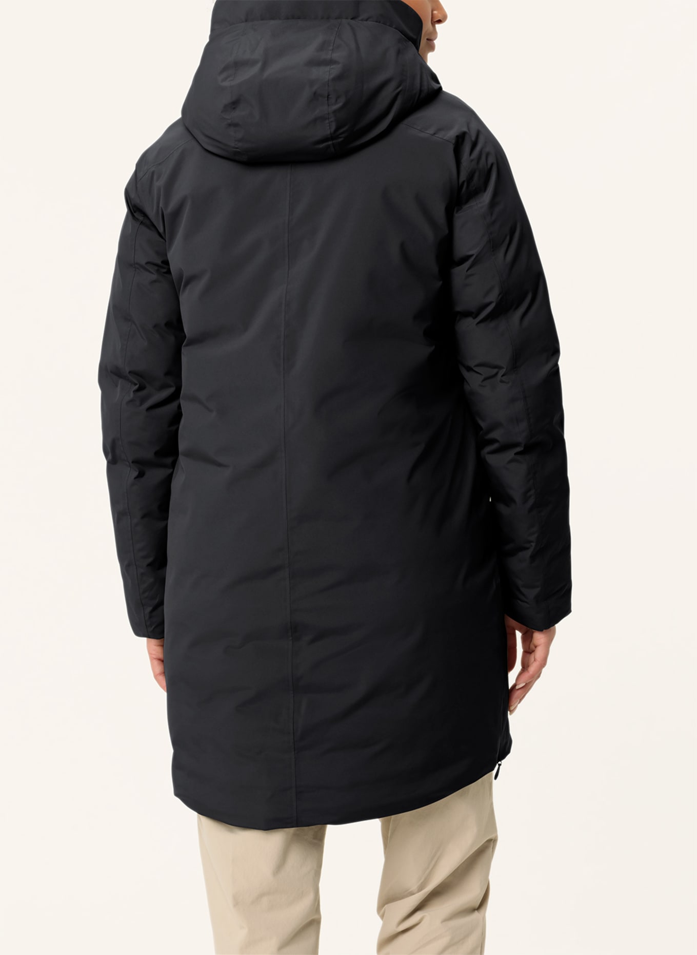 VAUDE Regenparka MINEO IV: SCHWARZ