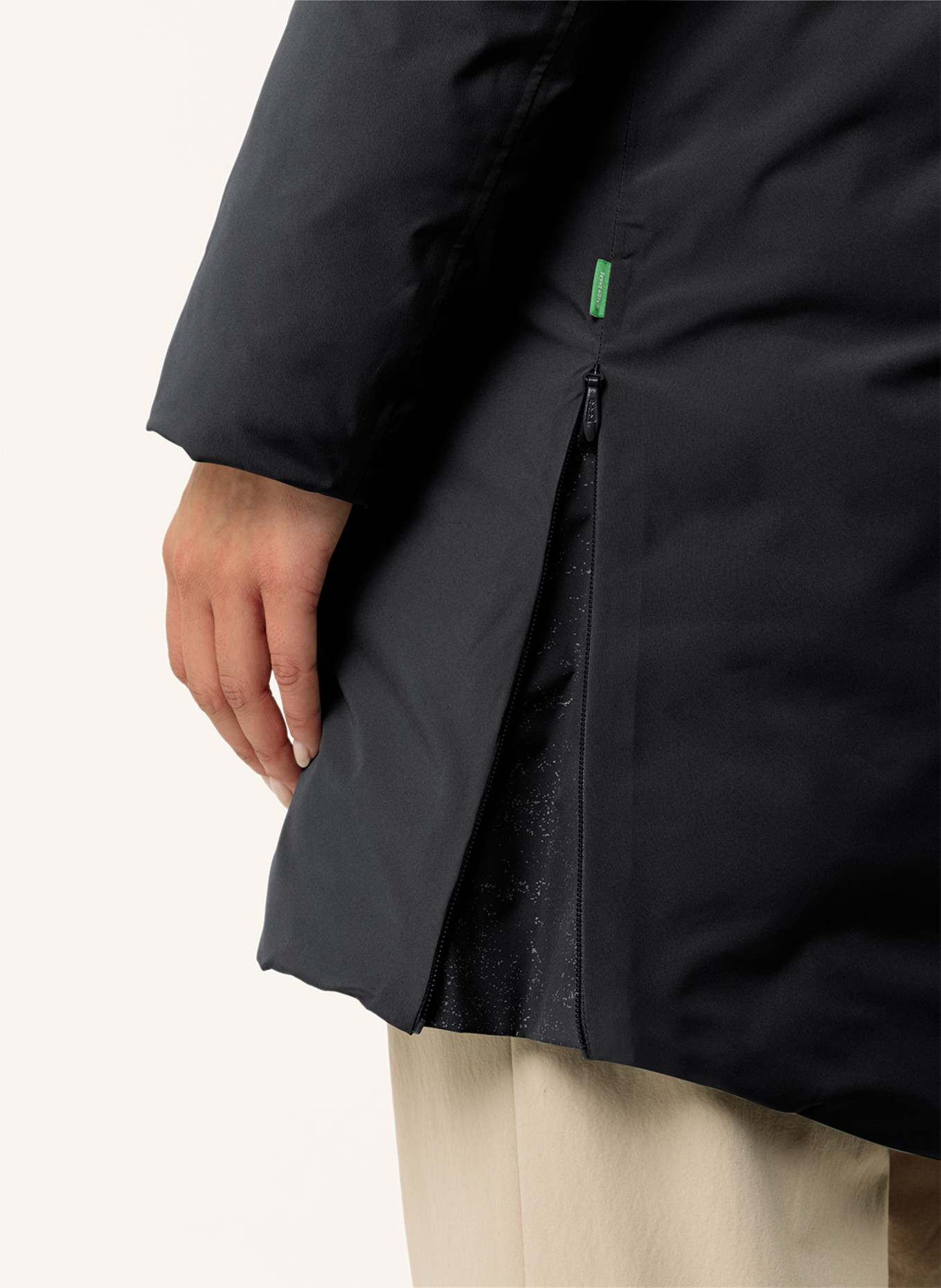 VAUDE Regenparka MINEO IV: SCHWARZ