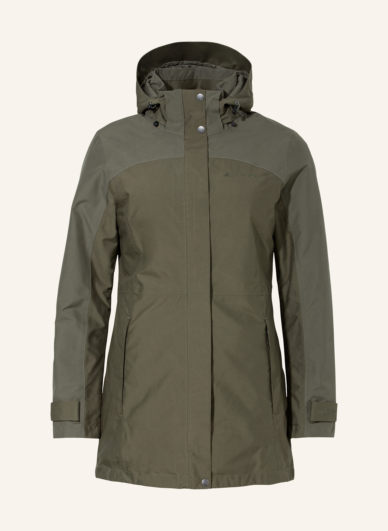 VAUDE Funktionsjacke SKOMER II, Farbe: KHAKI (Bild 1)