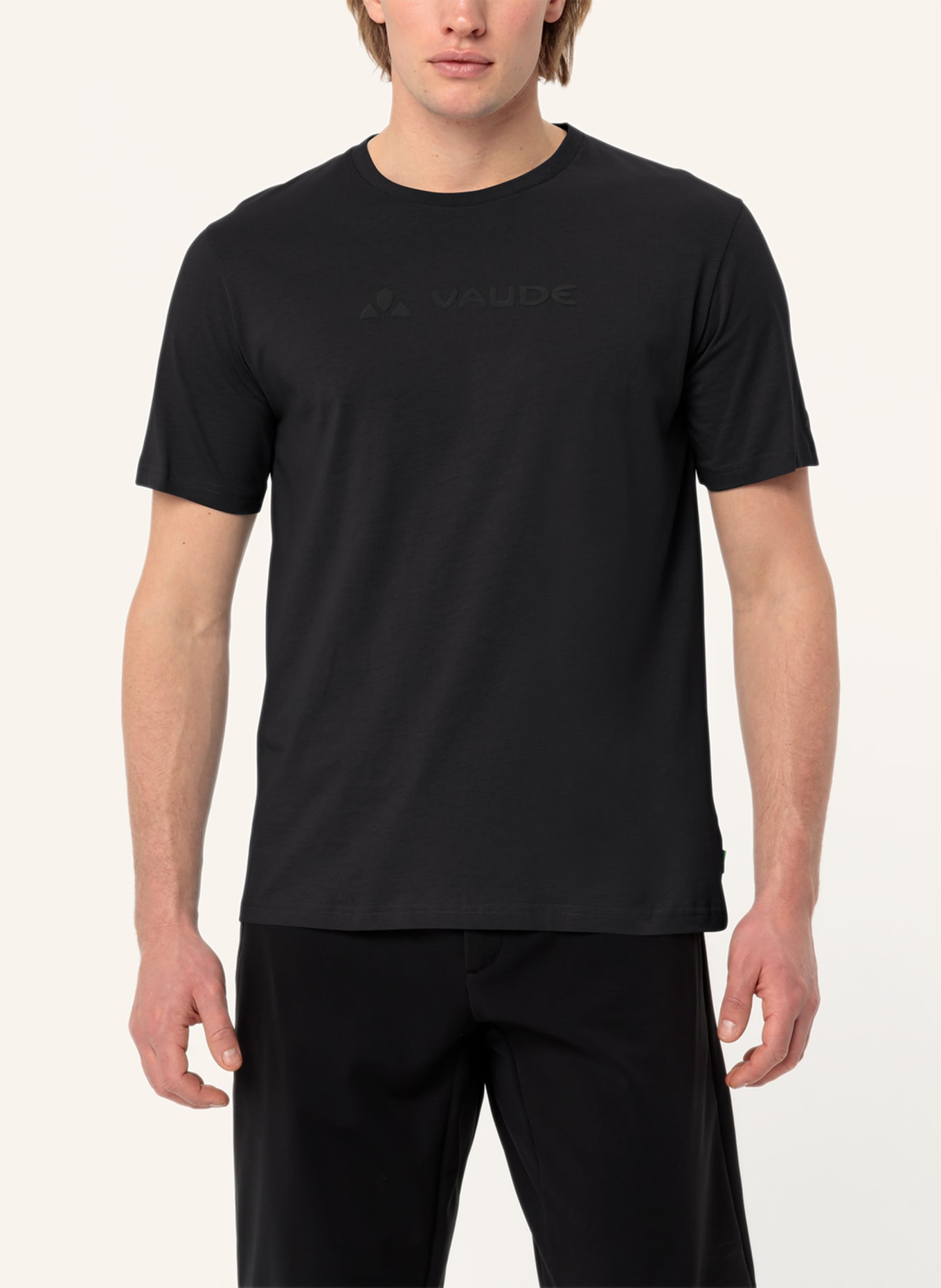 VAUDE T-Shirt LOGO II: SCHWARZ