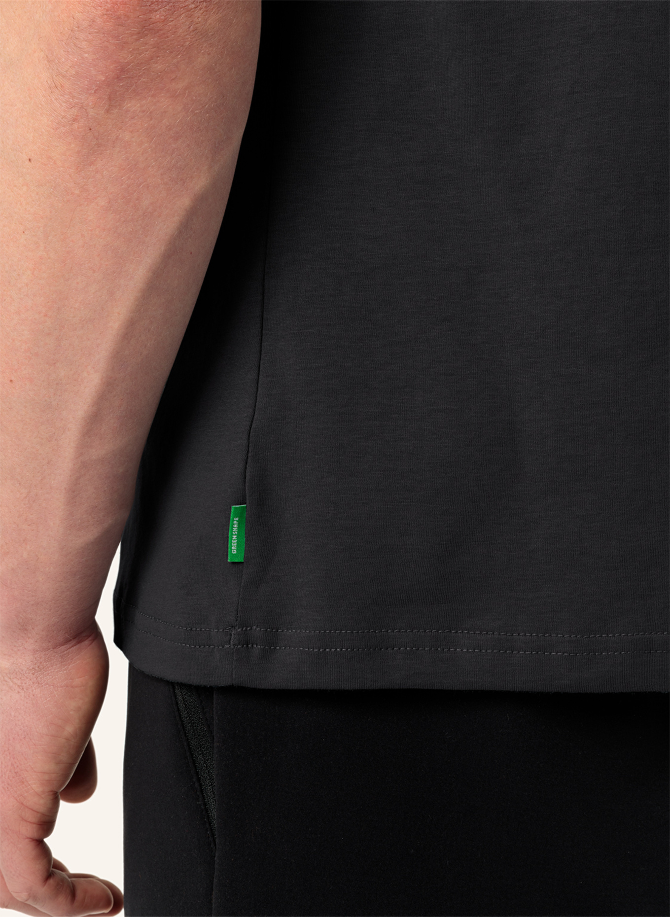 VAUDE T-Shirt LOGO II: SCHWARZ