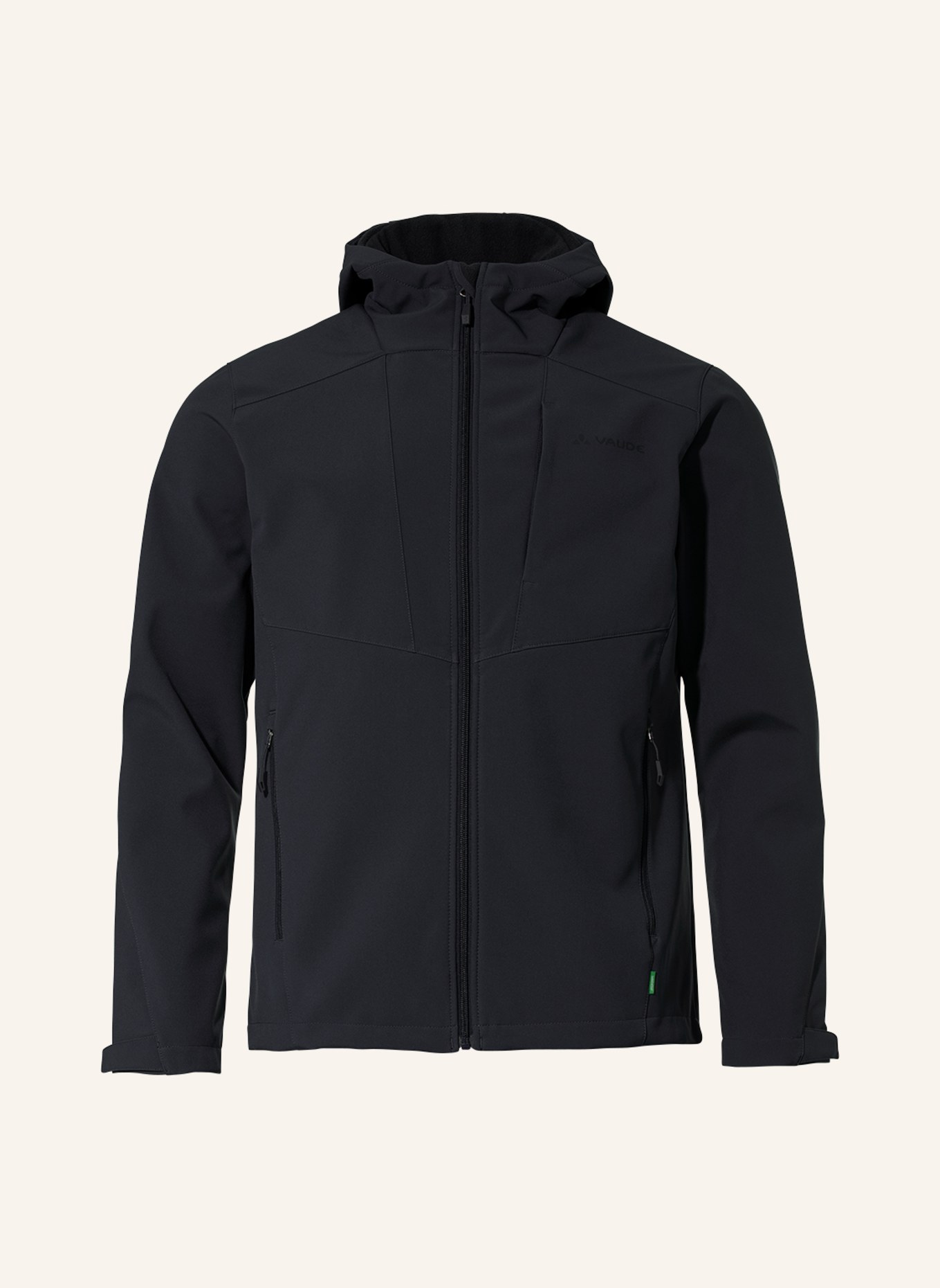 VAUDE Outdoor-Jacke M CYCLONE HOODED JACKET: SCHWARZ
