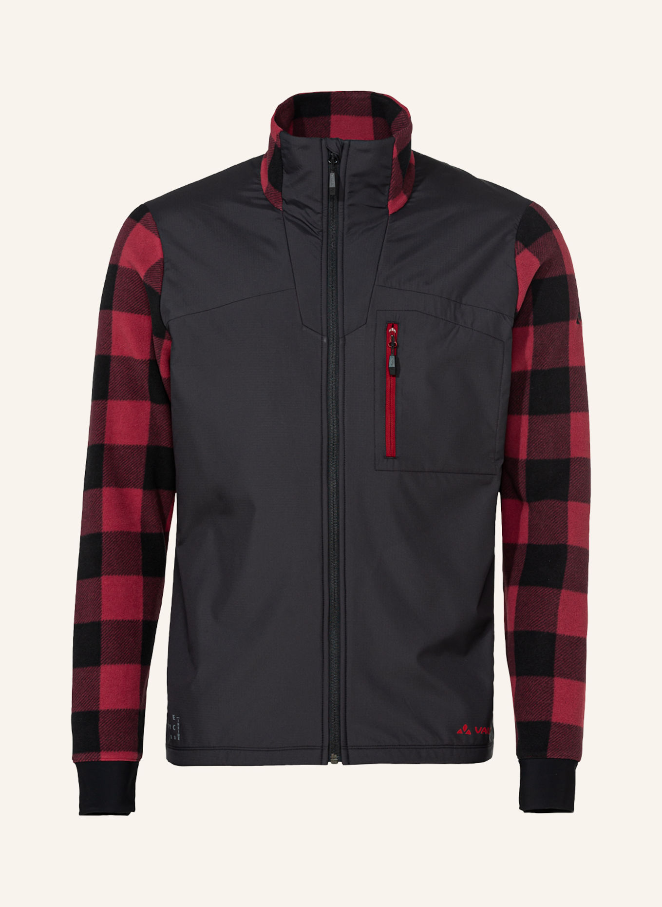 VAUDE Radjacke M MINAKI MID J, Farbe: ROT (Bild 1)